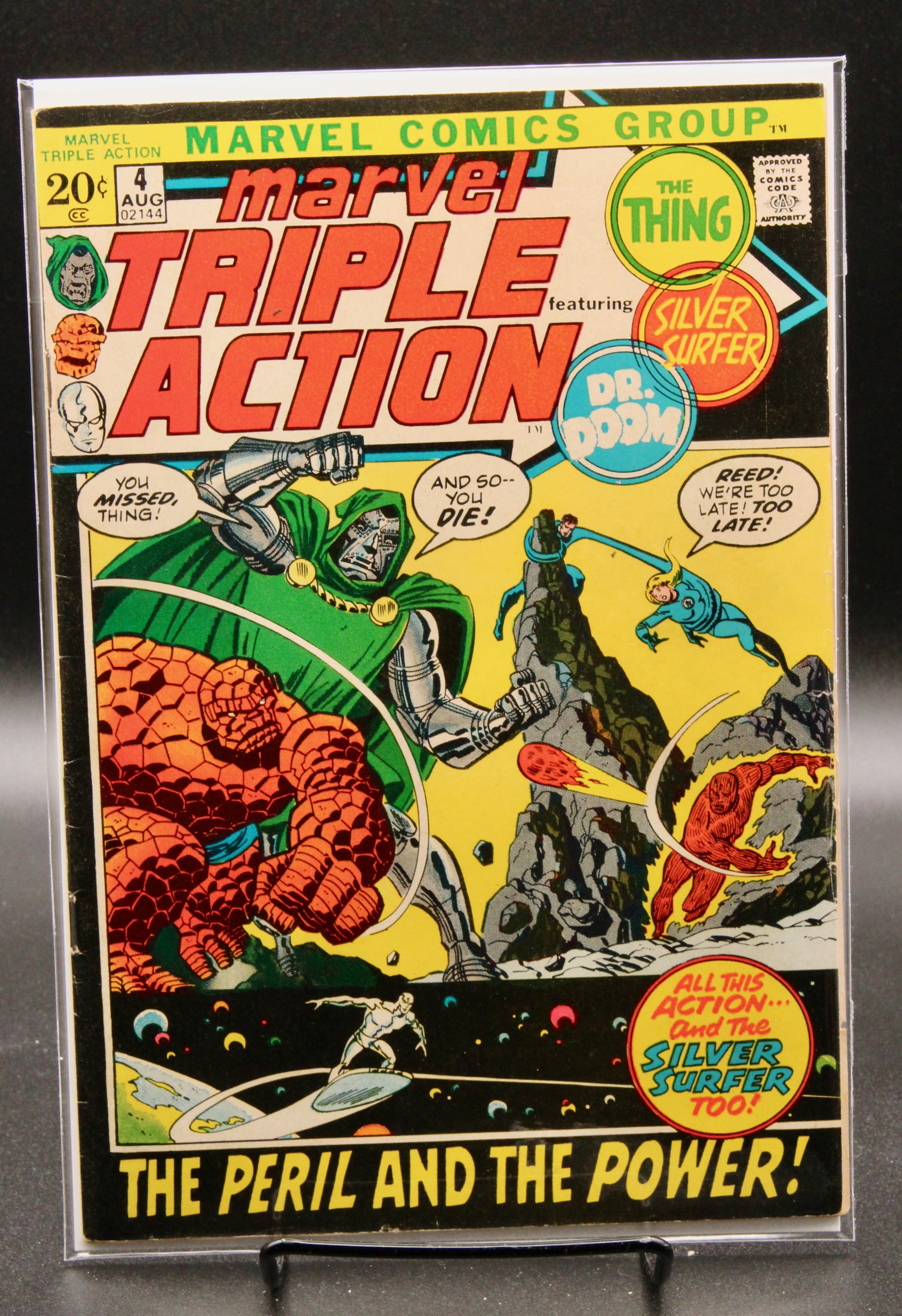 Marvel Triple Action #4 – Marvel (1972) FN