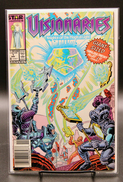 Visionaries #1  – Marvel (1987) VF- Box6