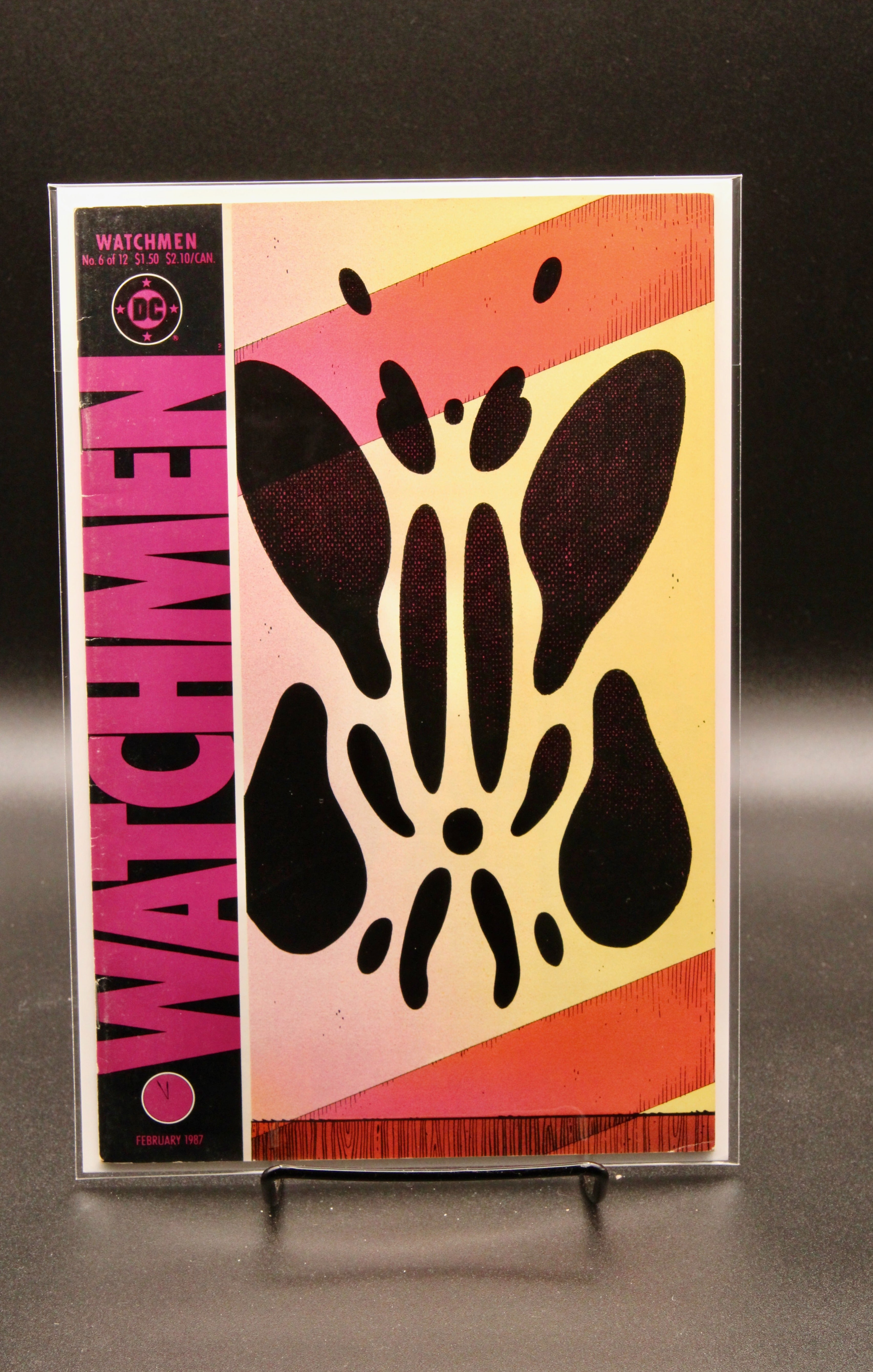 Watchmen #6 – DC Comics (1987) FN- Origin Rorschach Box6