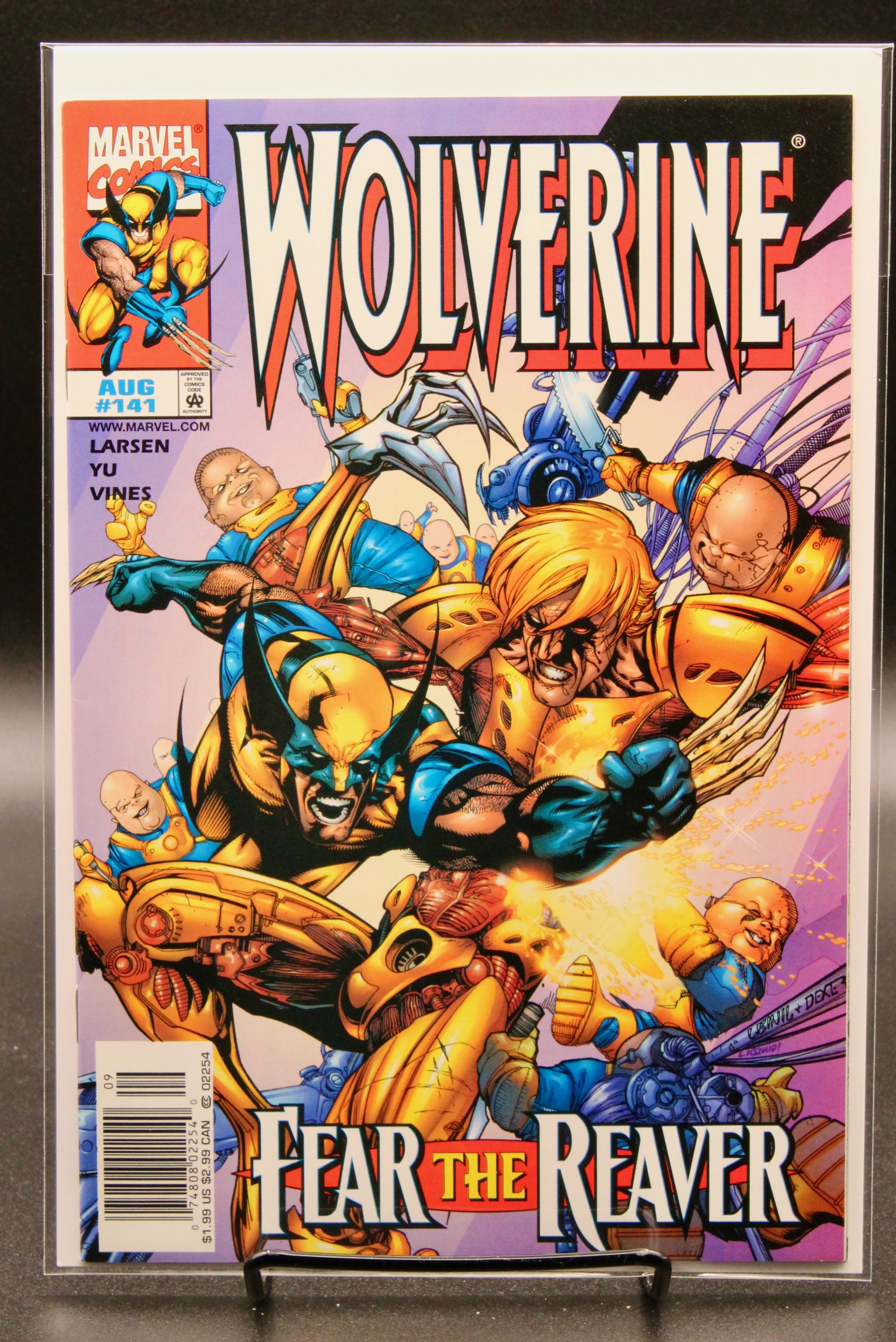 Wolverine #141  – Marvel (1999) Newsstand Box6