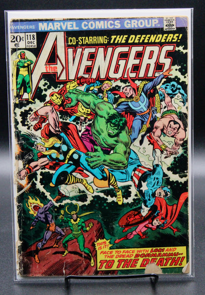 The Avengers #118  – Marvel (1973) GD