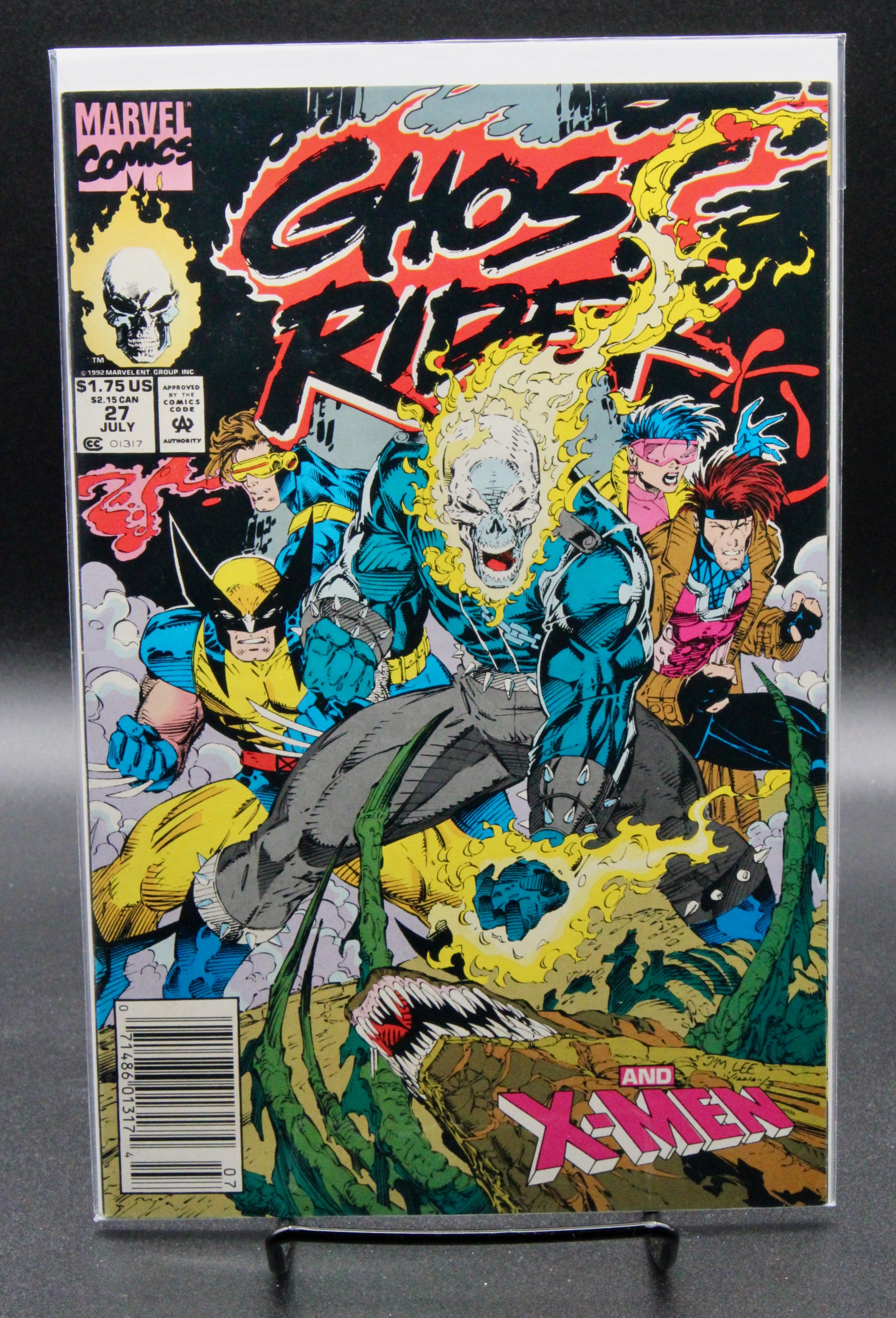 Ghost Rider #27  – Marvel (1992) VF/NM Newsstand Box7