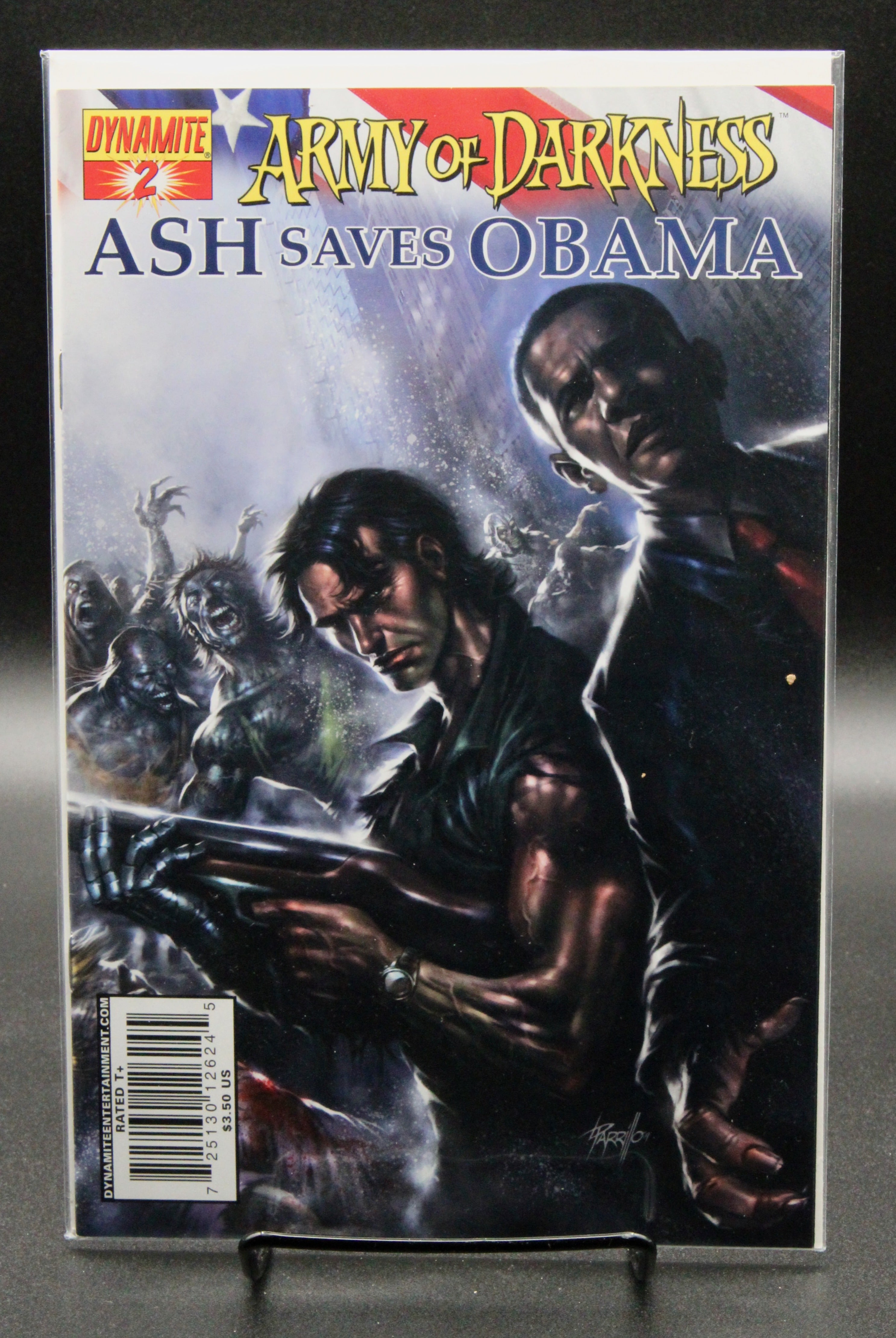 Army of Darkness: Ash Saves Obama #2  – Dynamite Entertainment (2009) NM Box8