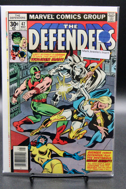 The Defenders #47  – Marvel (1977) FN+ Mark Jewelers