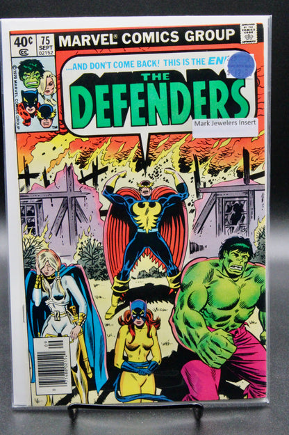 The Defenders #75  – Marvel (1979) VF/NM Mark Jewelers
