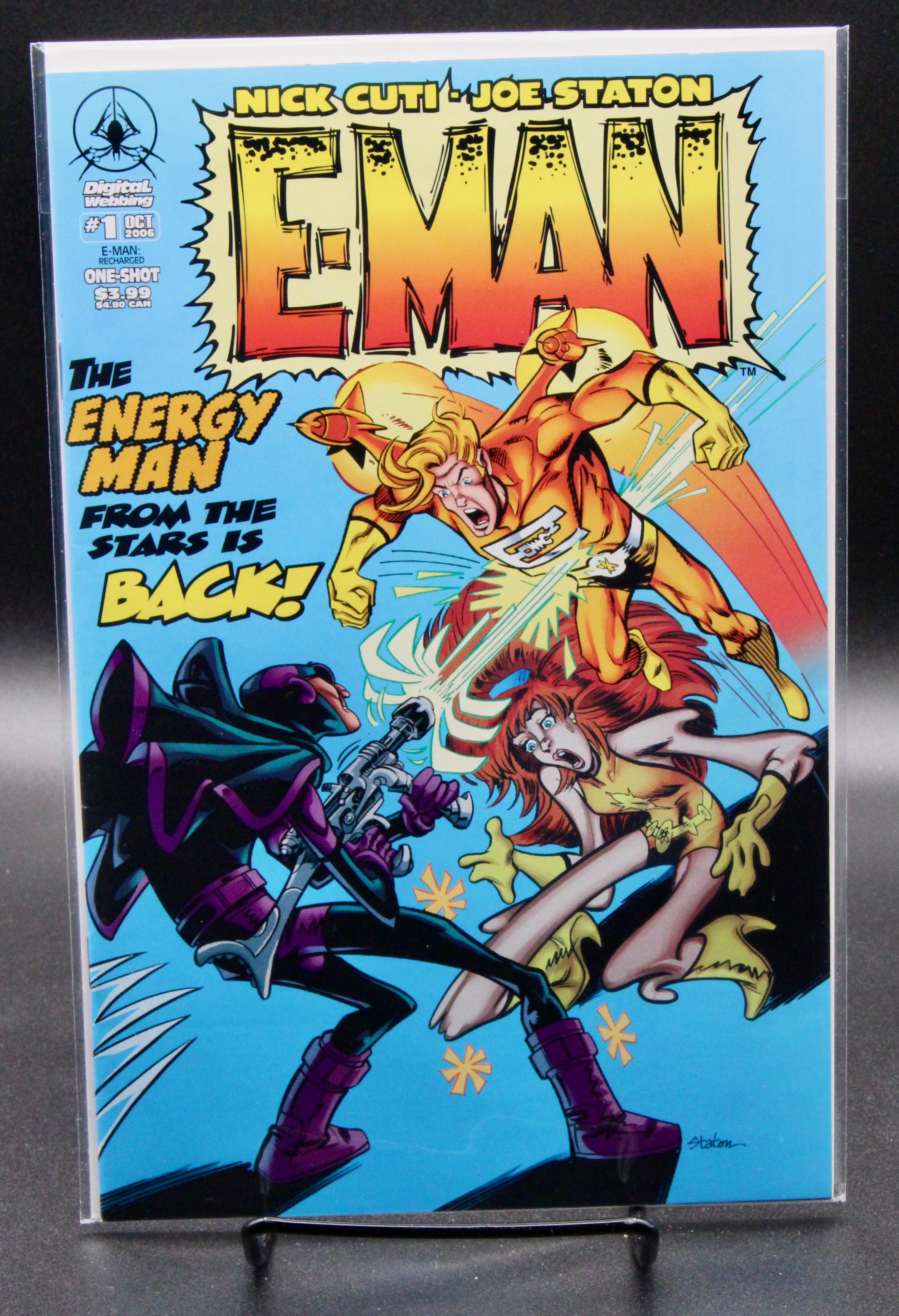 E-Man Recharged : See No Evil #1 – Digital Webbing (2006) NM