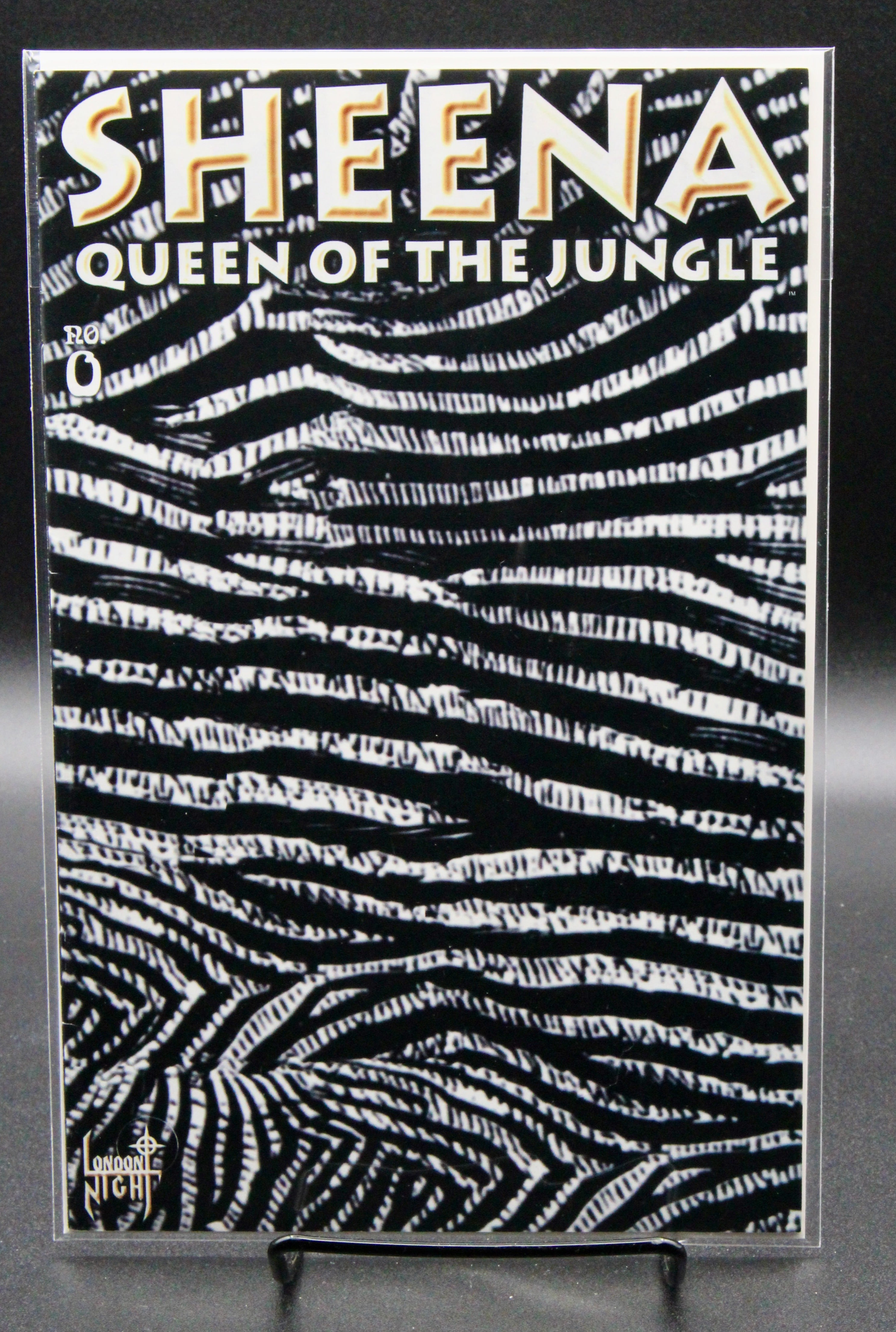 Sheena, Queen of the Jungle: Bound #0  – London Night Studios (1998) NM, Zebra B