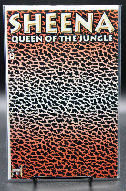 Sheena, Queen of the Jungle: Bound #0  – London Night Studios (1998) NM, Leopard