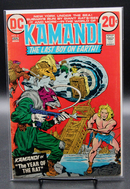 Kamandi, The Last Boy on Earth #2 – DC Comics (1973)