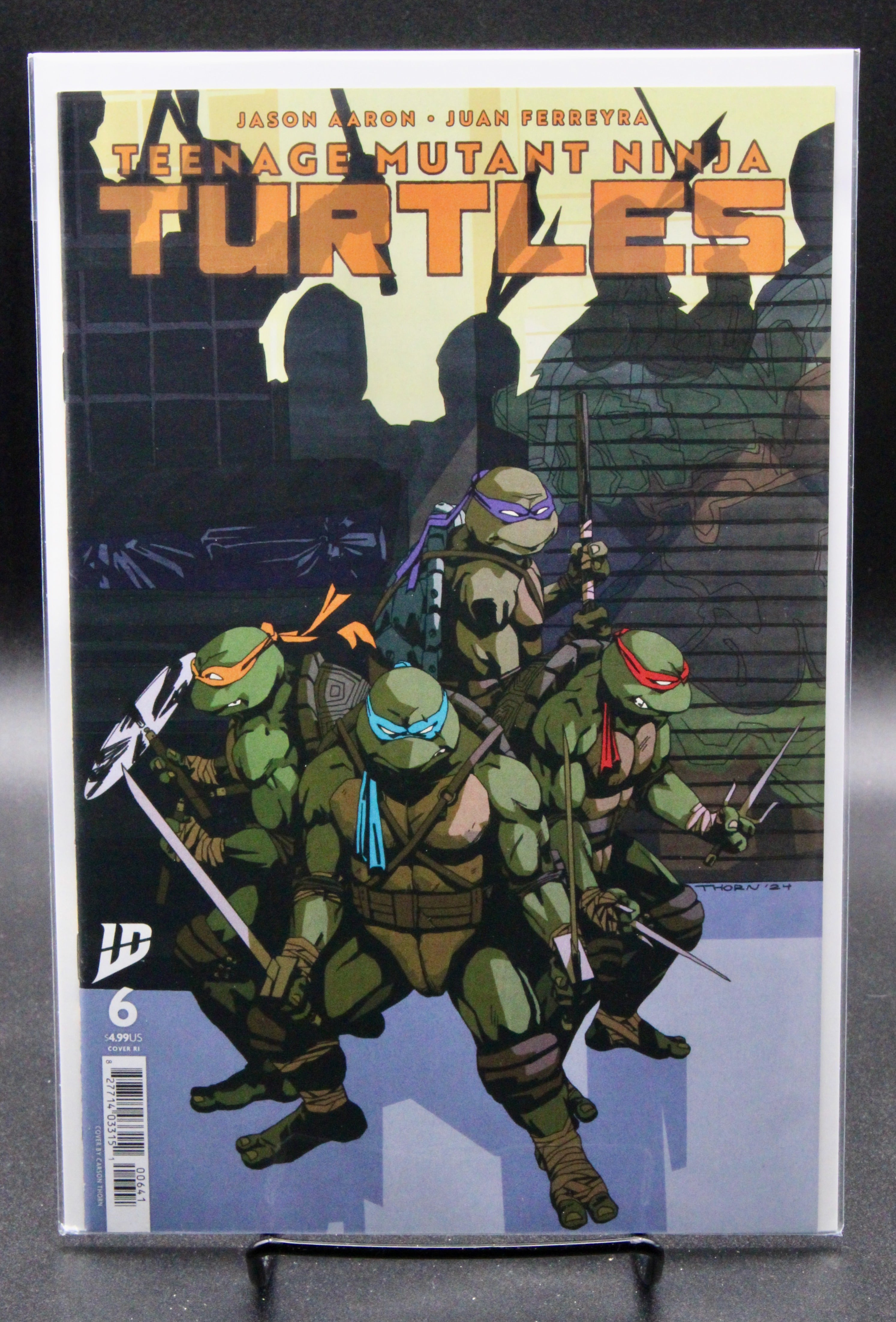 TMNT #6 – IDW (2025) 1:10 Variant  Box9
