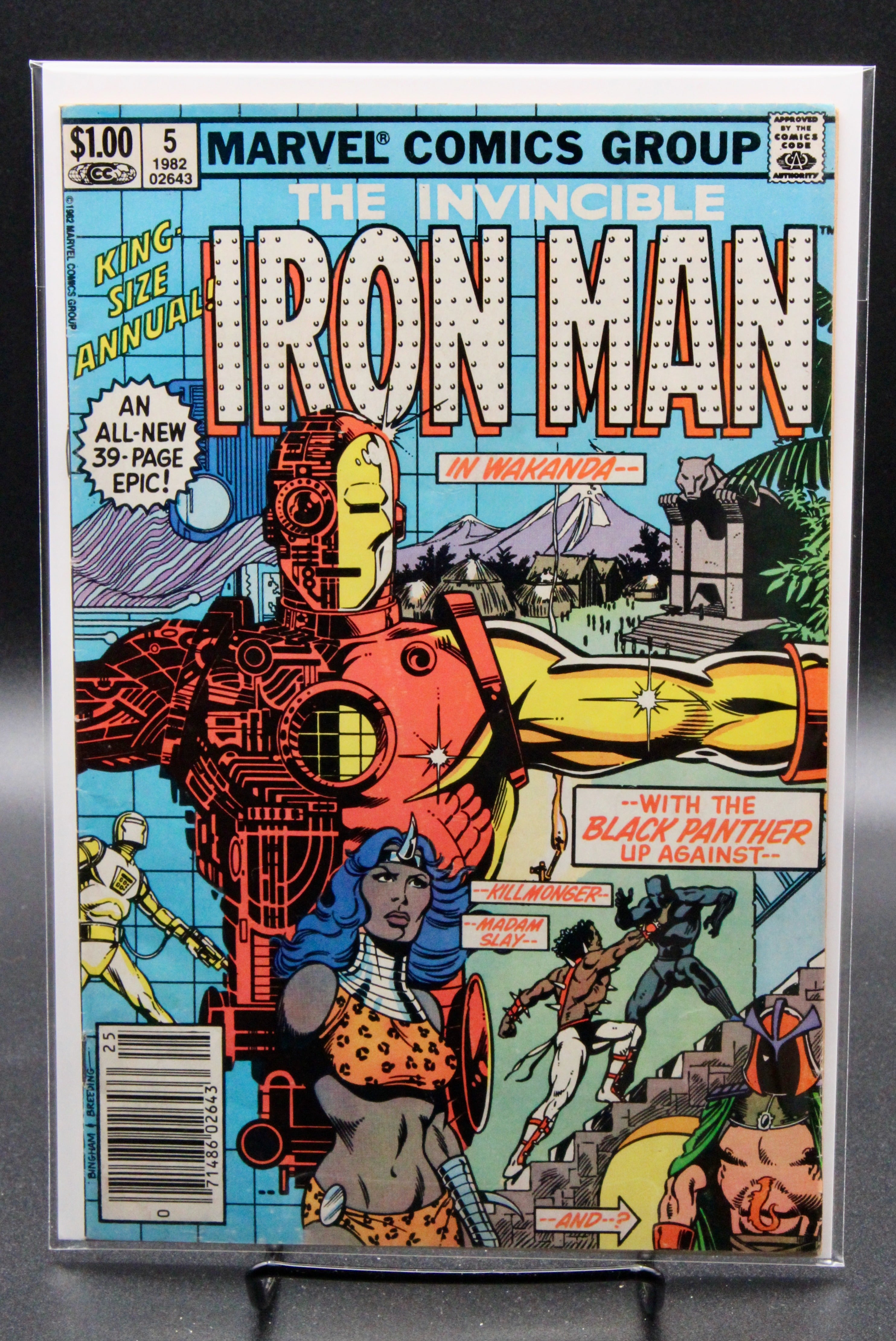 Iron Man Annual : War And Remembrance! #5 – Marvel (1982)