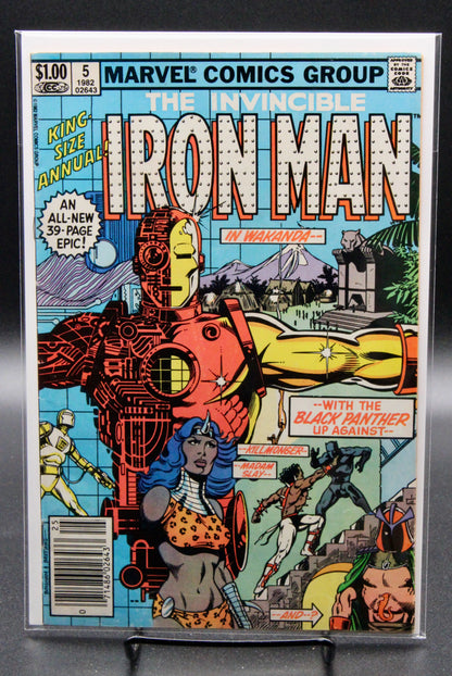 Iron Man Annual : War And Remembrance! #5 – Marvel (1982)