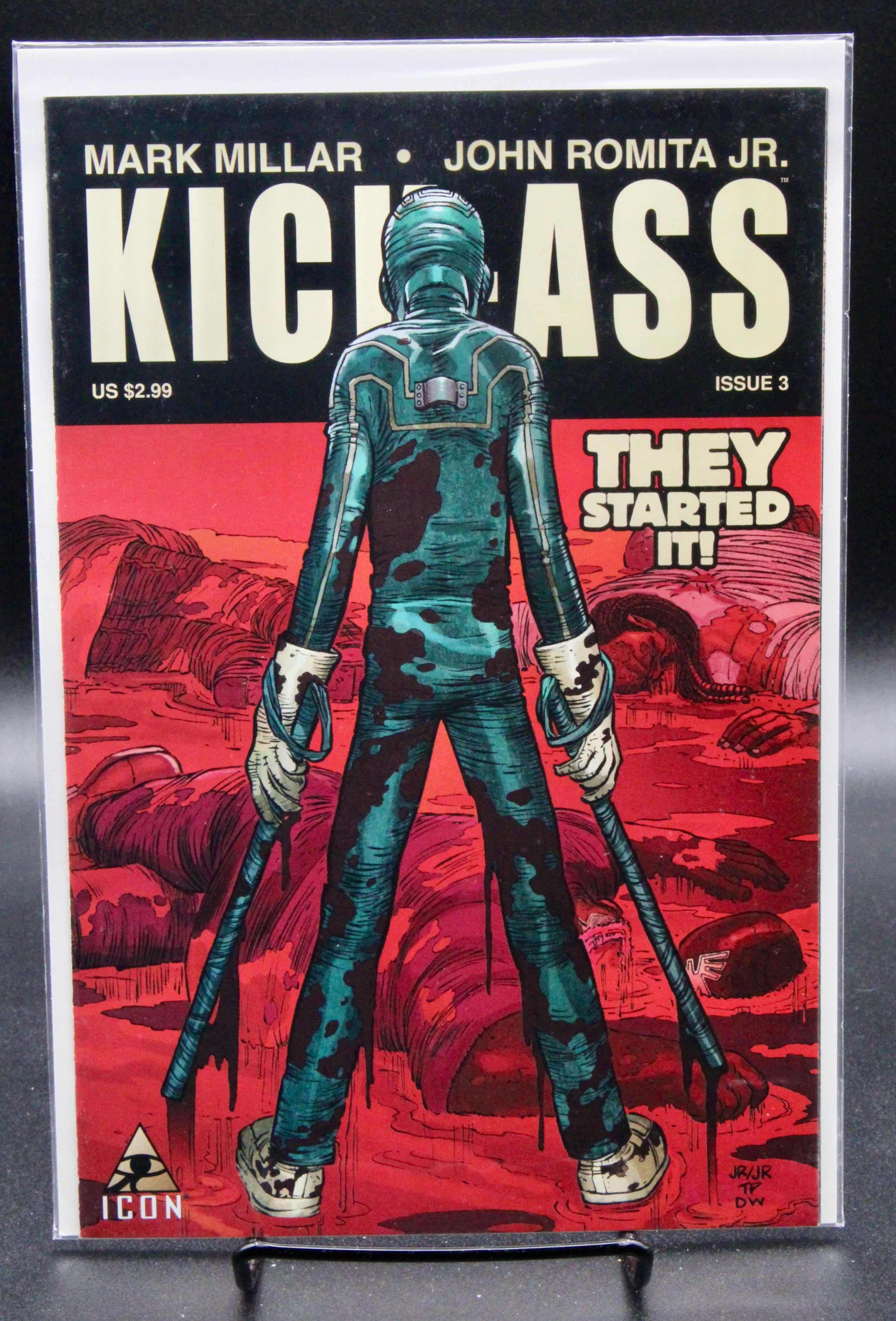 Kick-Ass #3 – Icon (2008) 1st Hit Girl