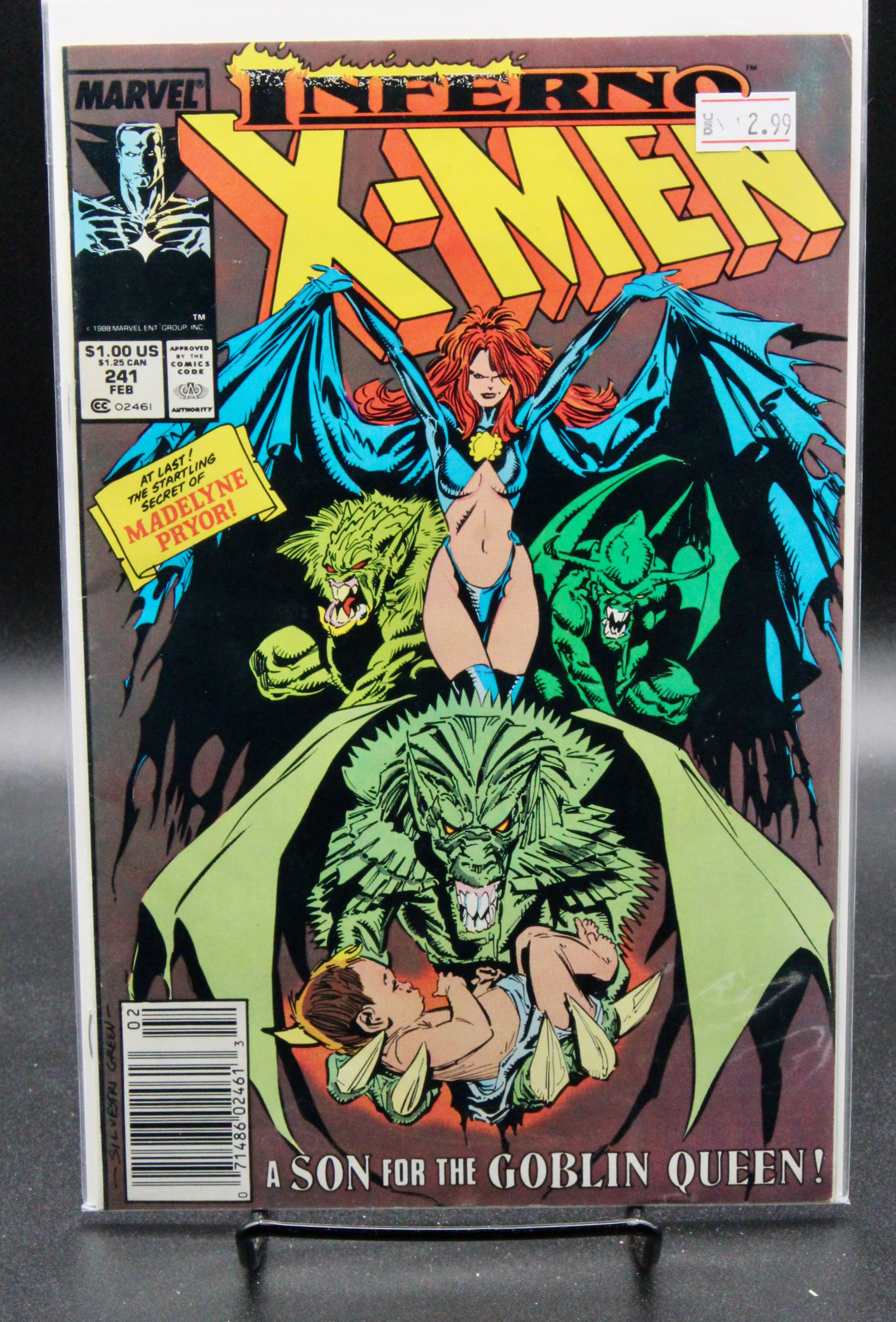 The Uncanny X-Men #241  – Marvel (1989) Newsstand