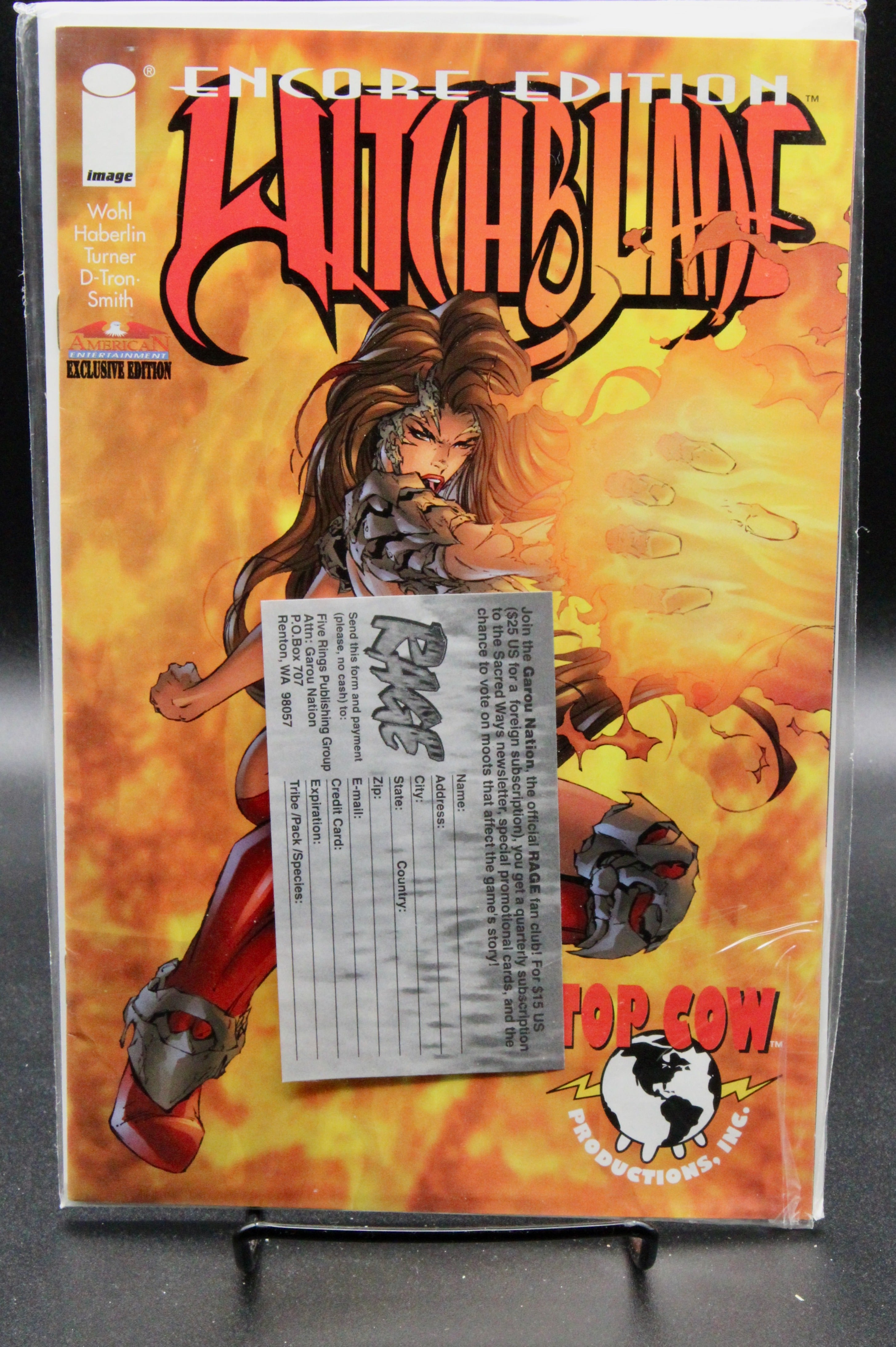 American Entertainment: Encore Edition of Witchblade #2 – Image (1997) Box10