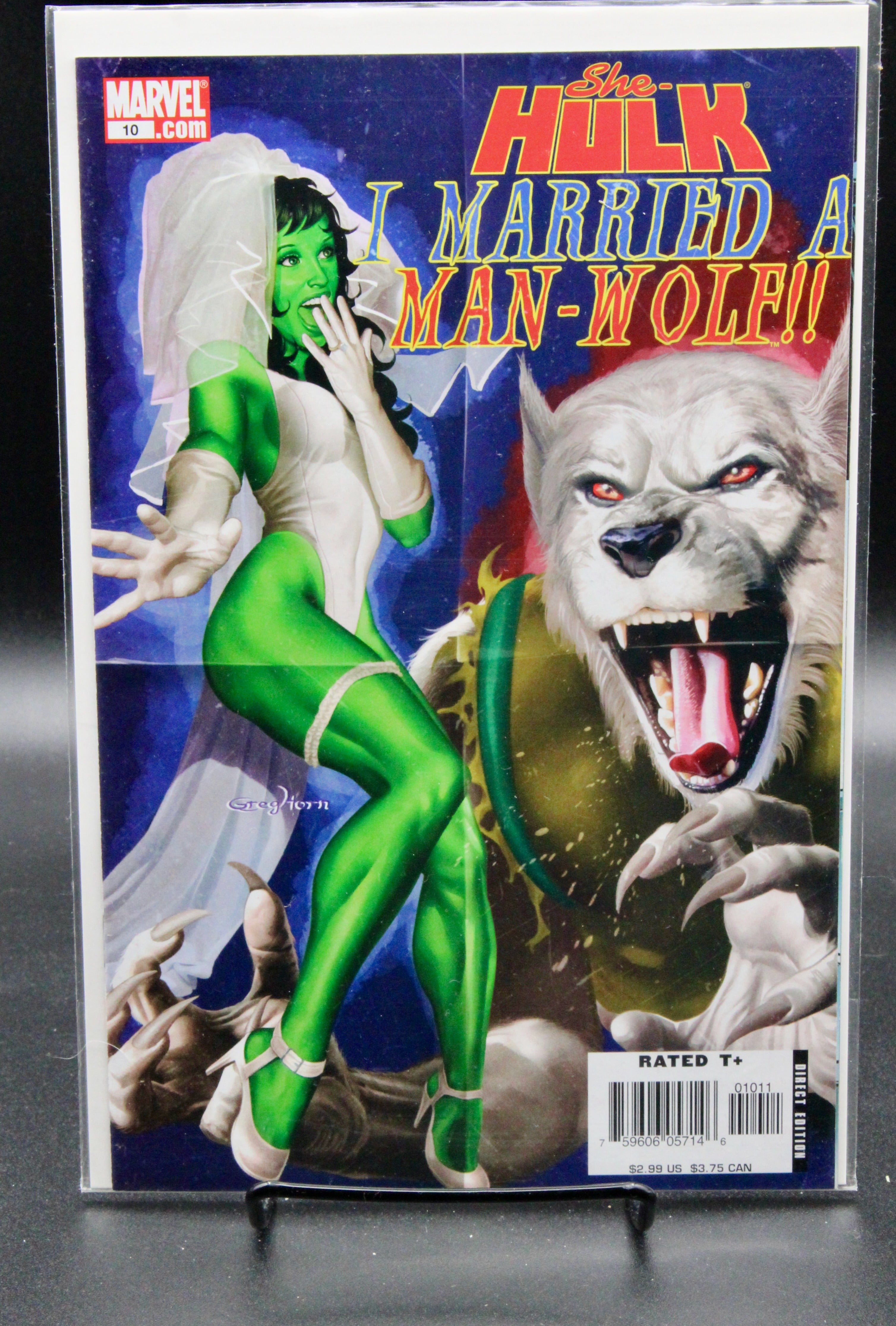 She-Hulk : I Married A Man-Wolf #10 – Marvel (2006)