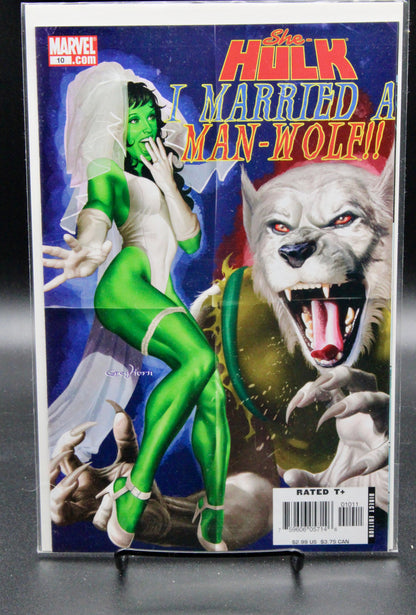 She-Hulk : I Married A Man-Wolf #10 – Marvel (2006)