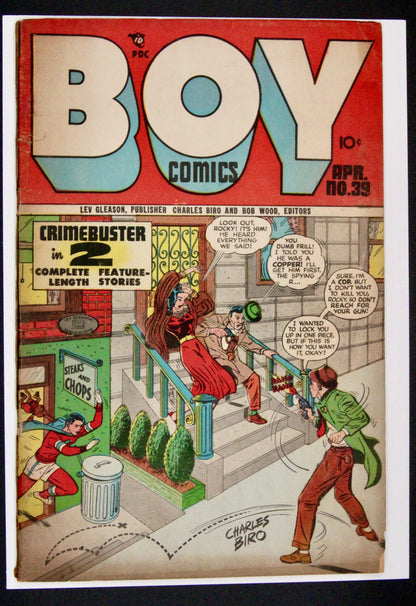 Boy Comics [Boy Illustories] #39 – Superior (1948) Golden Age