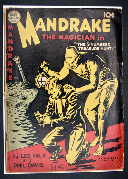 Feature Book #55 – David McKay (1948) Mandrake the Magician Golden Age