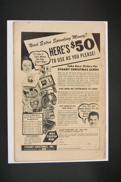 Web of Mystery #20 – Ace Magazines (1953) Pre-Code Horror Golden Age Box13