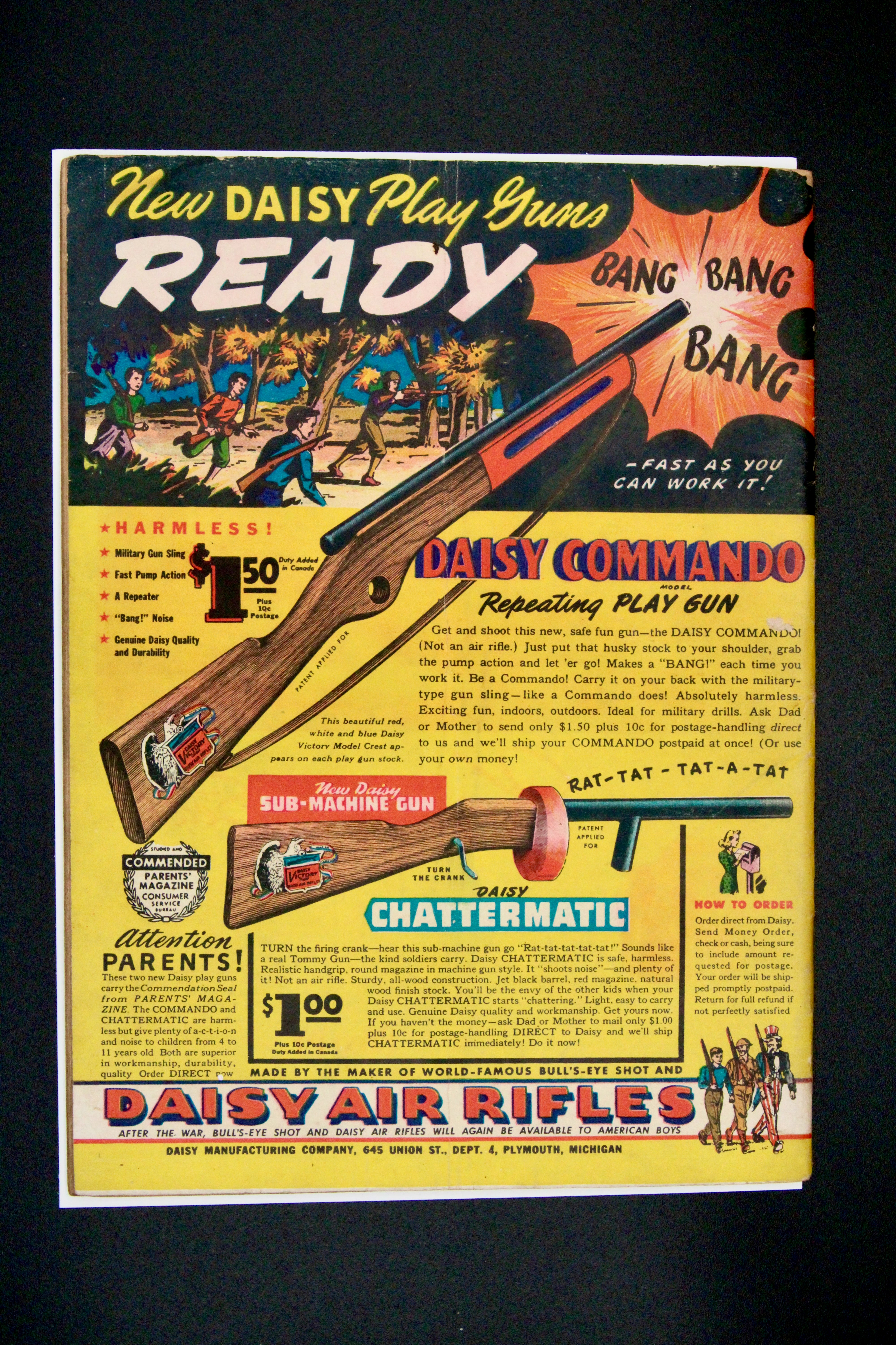 True Comics #35 – Parents' Magazine Press (1944) Pre-Code War Golden Ag
