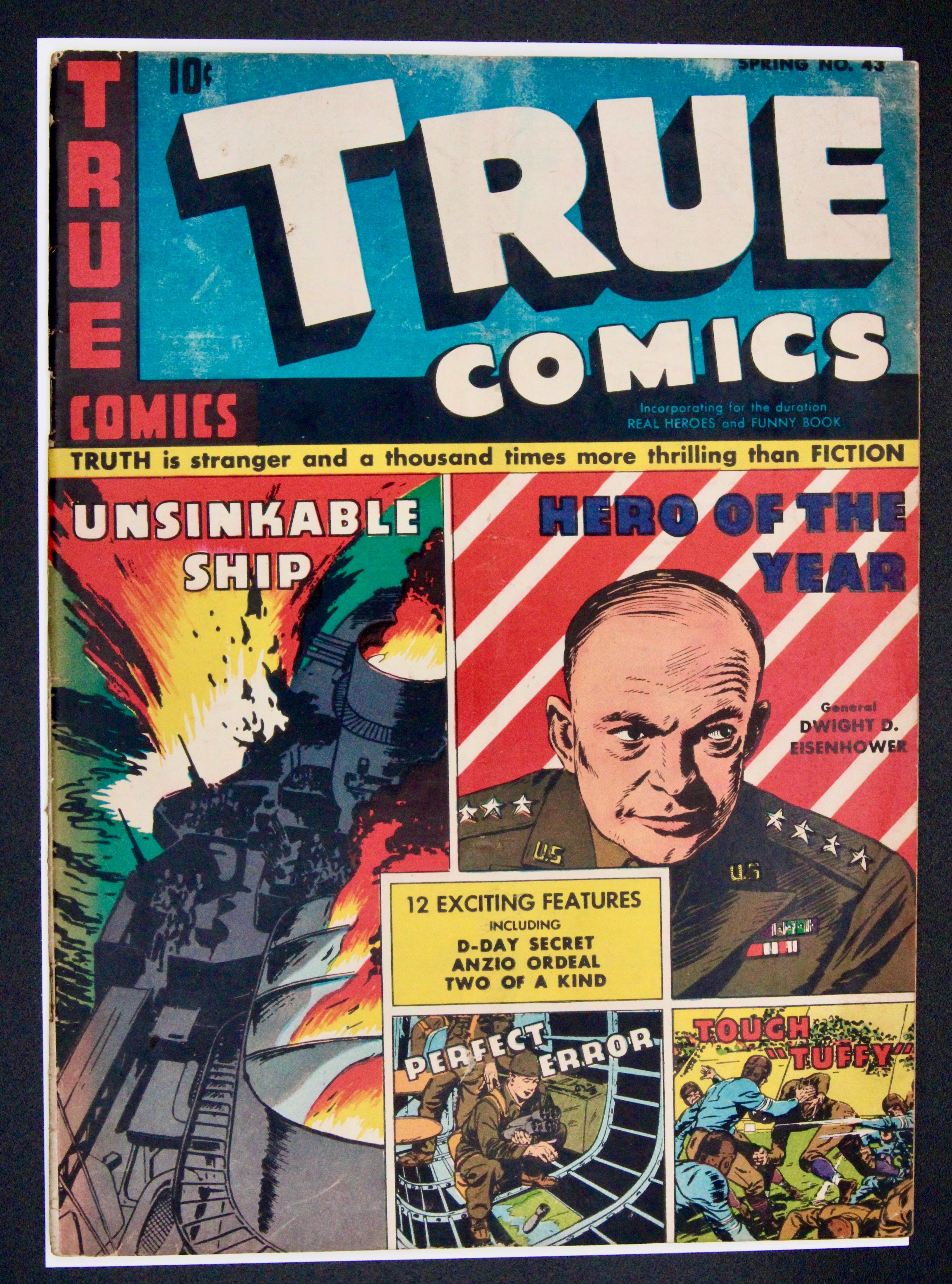 True Comics #43 – Parents Magazine Press (1945) Pre-Code War Box13