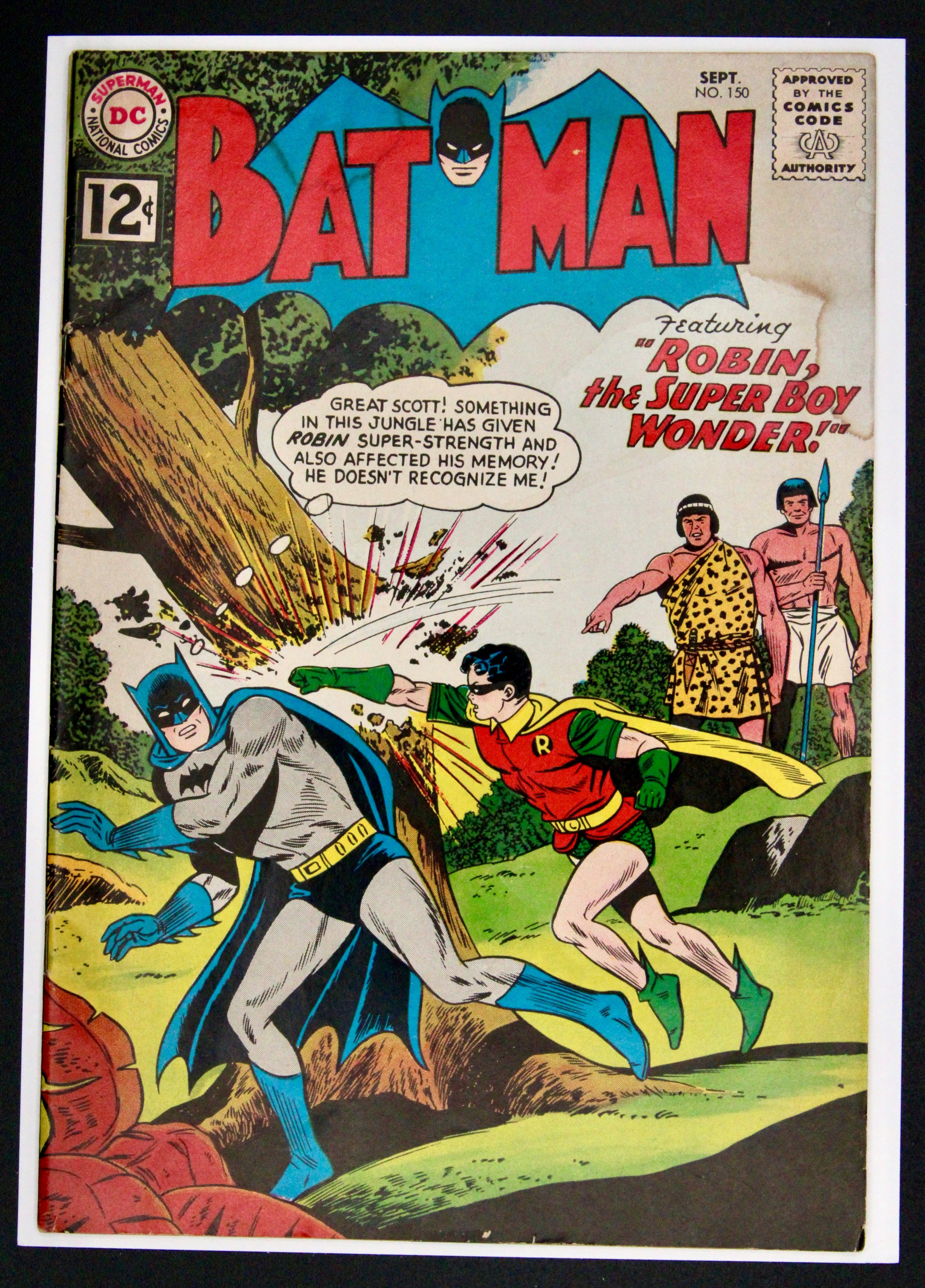 Batman : Robin, the Super Boy Wonder #150 – DC Comics (1962) VG+ Box14