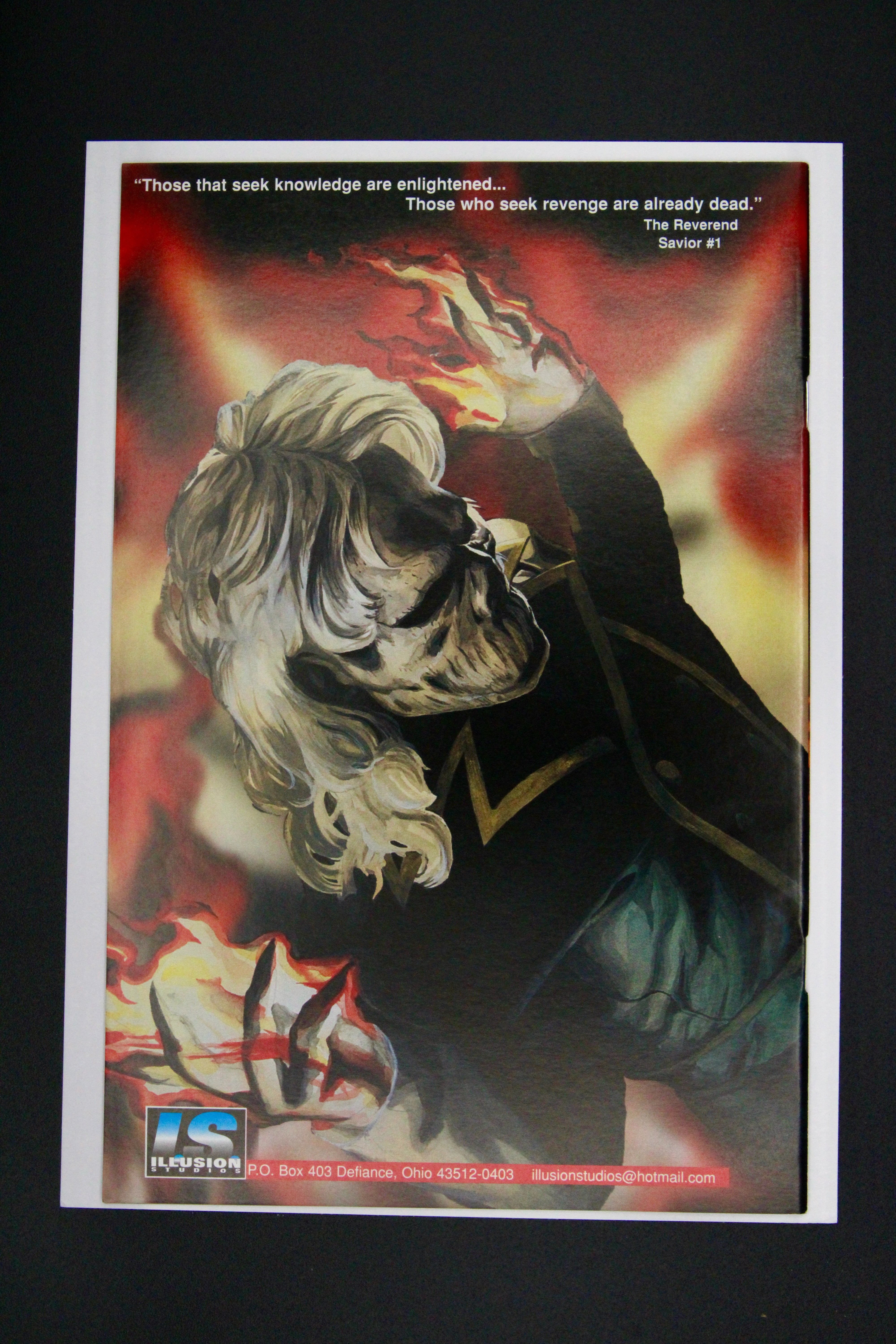 Jonathan Savior #1 – Illusions Studios (2015) Comic Book 2x Signed COA