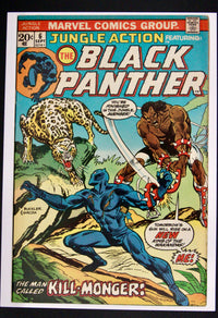 Jungle Action : Black Panther #6 – Marvel (1973) 1st Killmonger