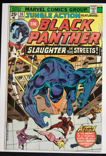 Jungle Action : Black Panther #20  – Marvel (1976) VF+