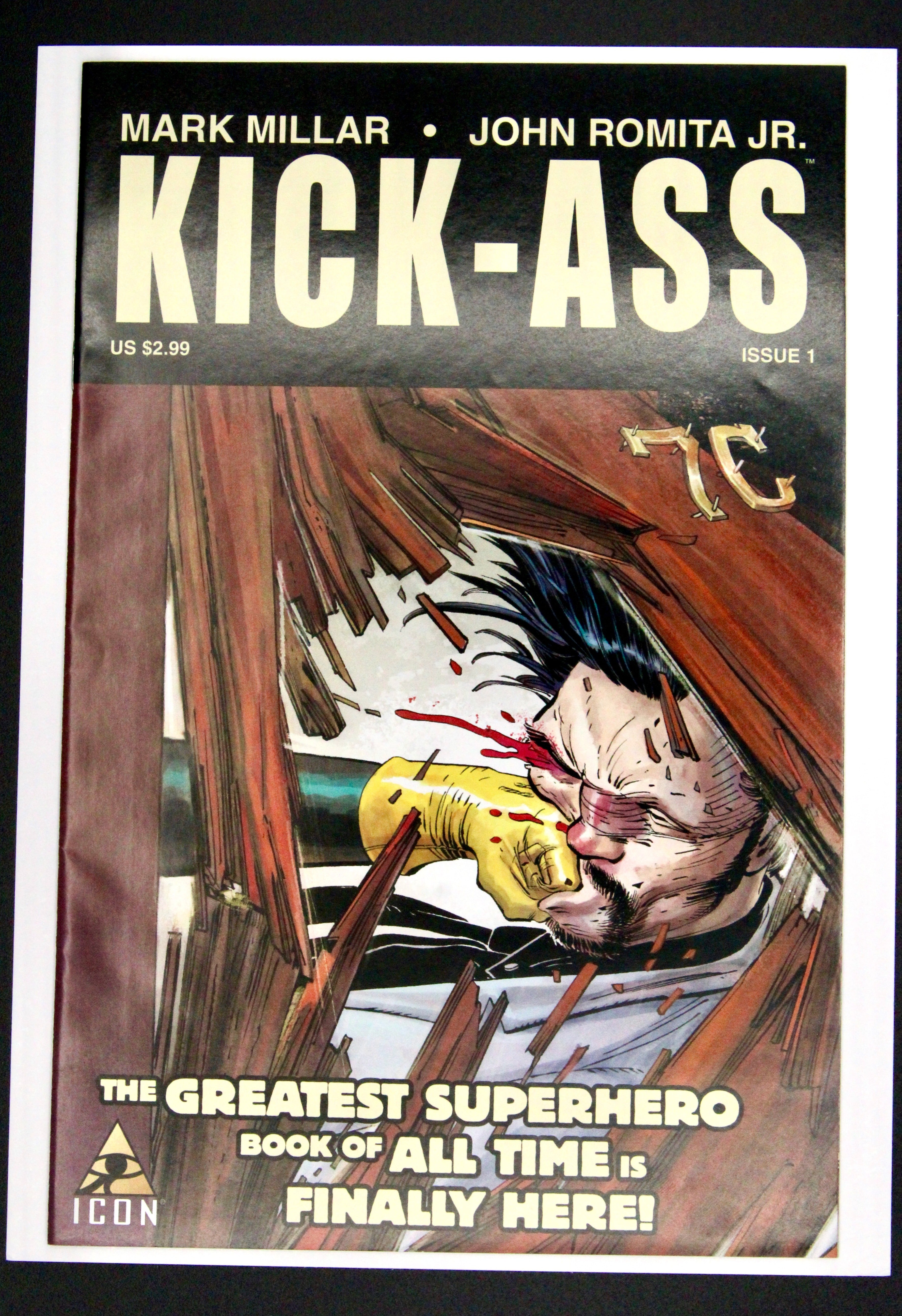 Kick-Ass #1 – Marvel / Icon (2008) NM Box14