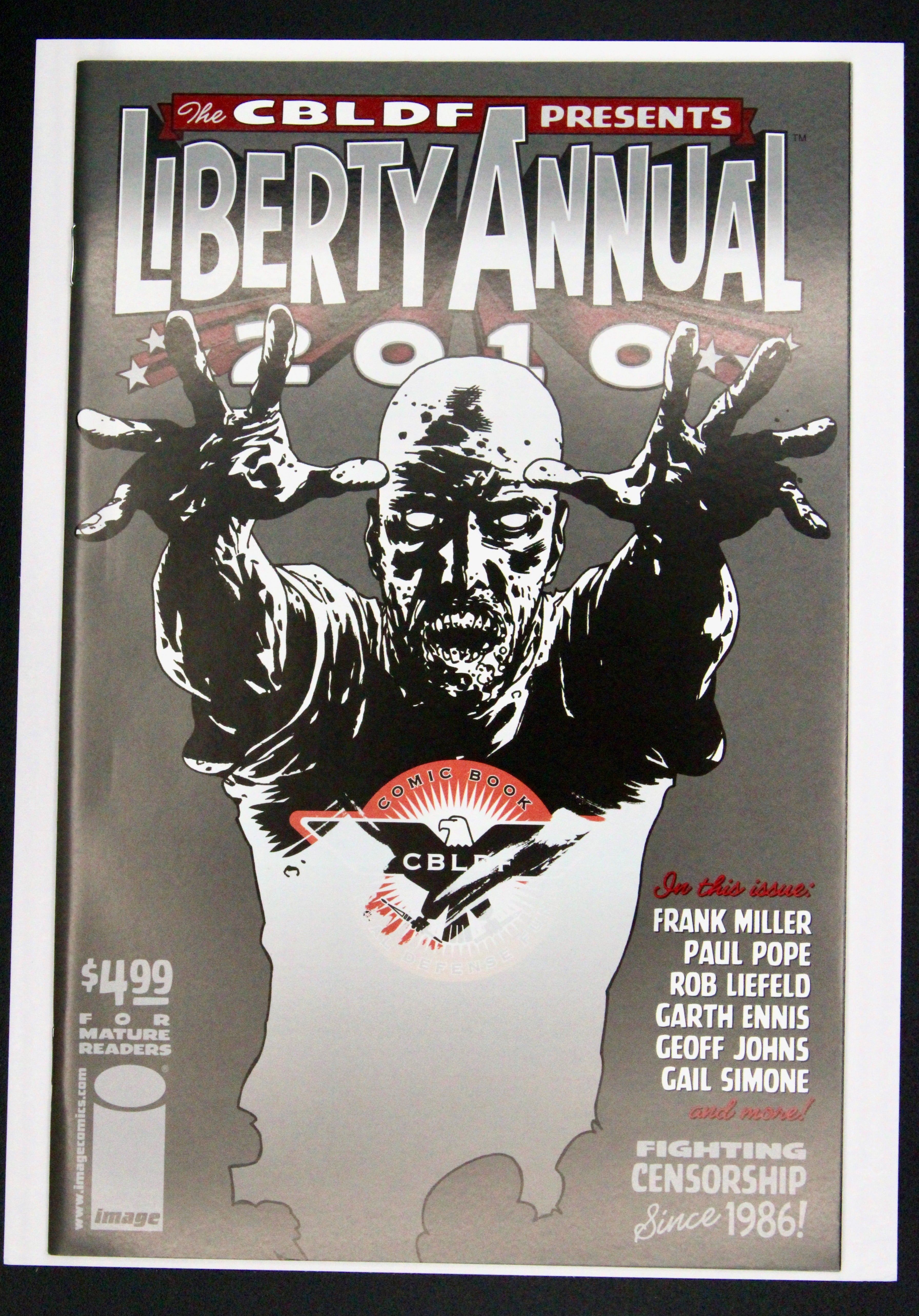 The CBLDF Presents Liberty Annual #2010  – Image (2010) NM Box14