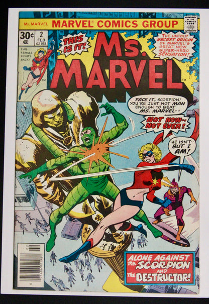 Ms. Marvel #2  – Marvel (1977) FN/VF