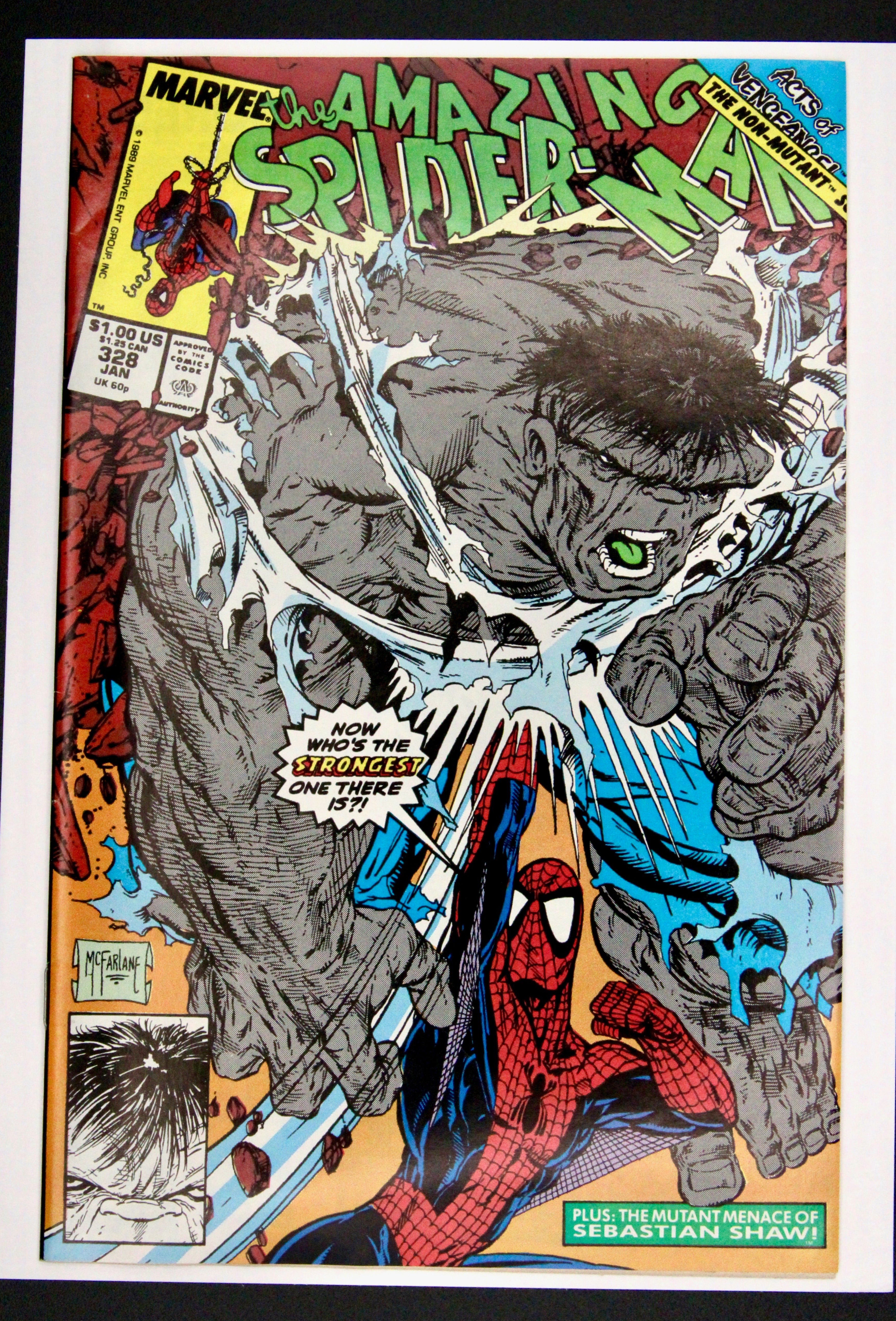 The Amazing Spider-Man #328  – Marvel (1990) VF