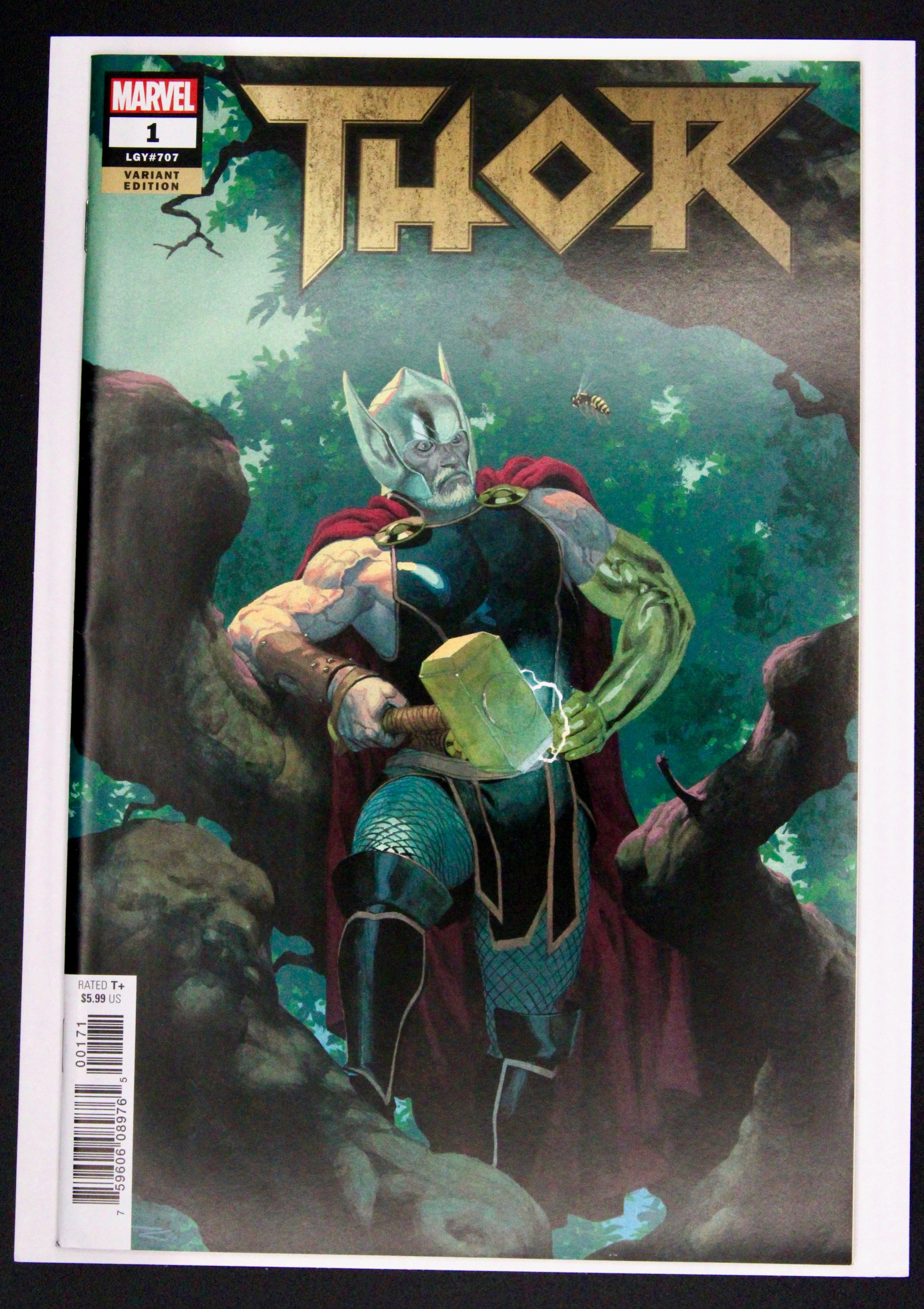 Thor #1 – Marvel (2018) 1:50 Ribic Variant NM Box14