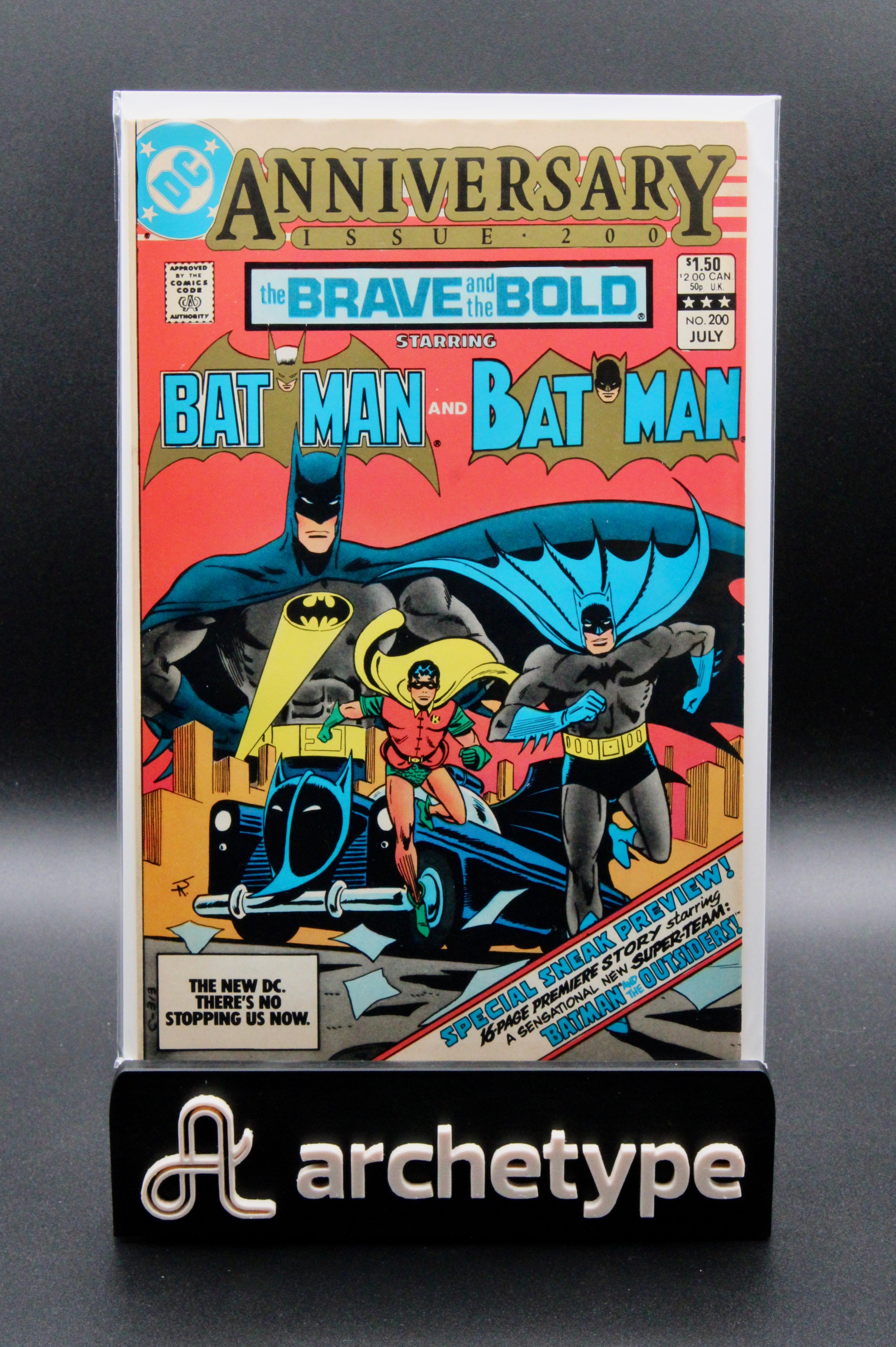 The Brave and the Bold #200  – DC Comics (1983) 1st Outsiders Box15