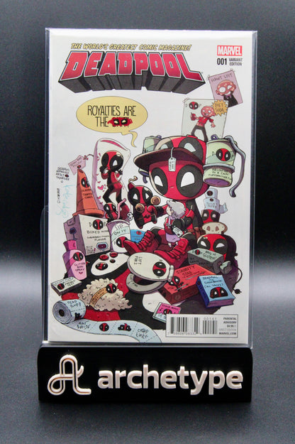 Deadpool #1  – Marvel (2016) Katie Cook 1:50 Variant