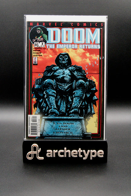 Doom: The Emperor Returns #1,2,3 – Marvel (2002) Full Series Box15