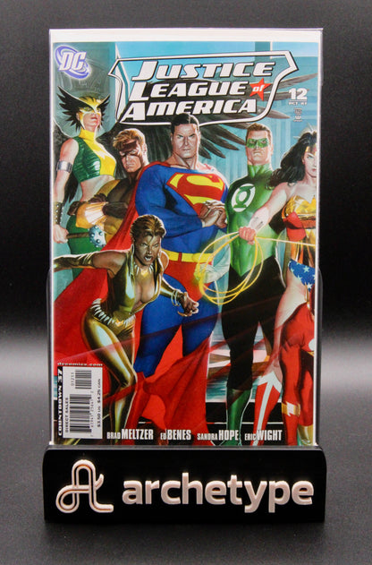 Justice League of America #12 a,b  – DC Comics (2007) Connecting Covers Box15