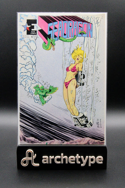 Seadragon : Deadly Business #6 – Elite Comics (1987) Bondage Cover