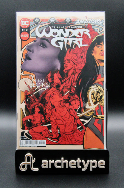 Trial of the Amazons: Wonder Girl #1-2  – DC Comics (2022) Connecting Covers Box15