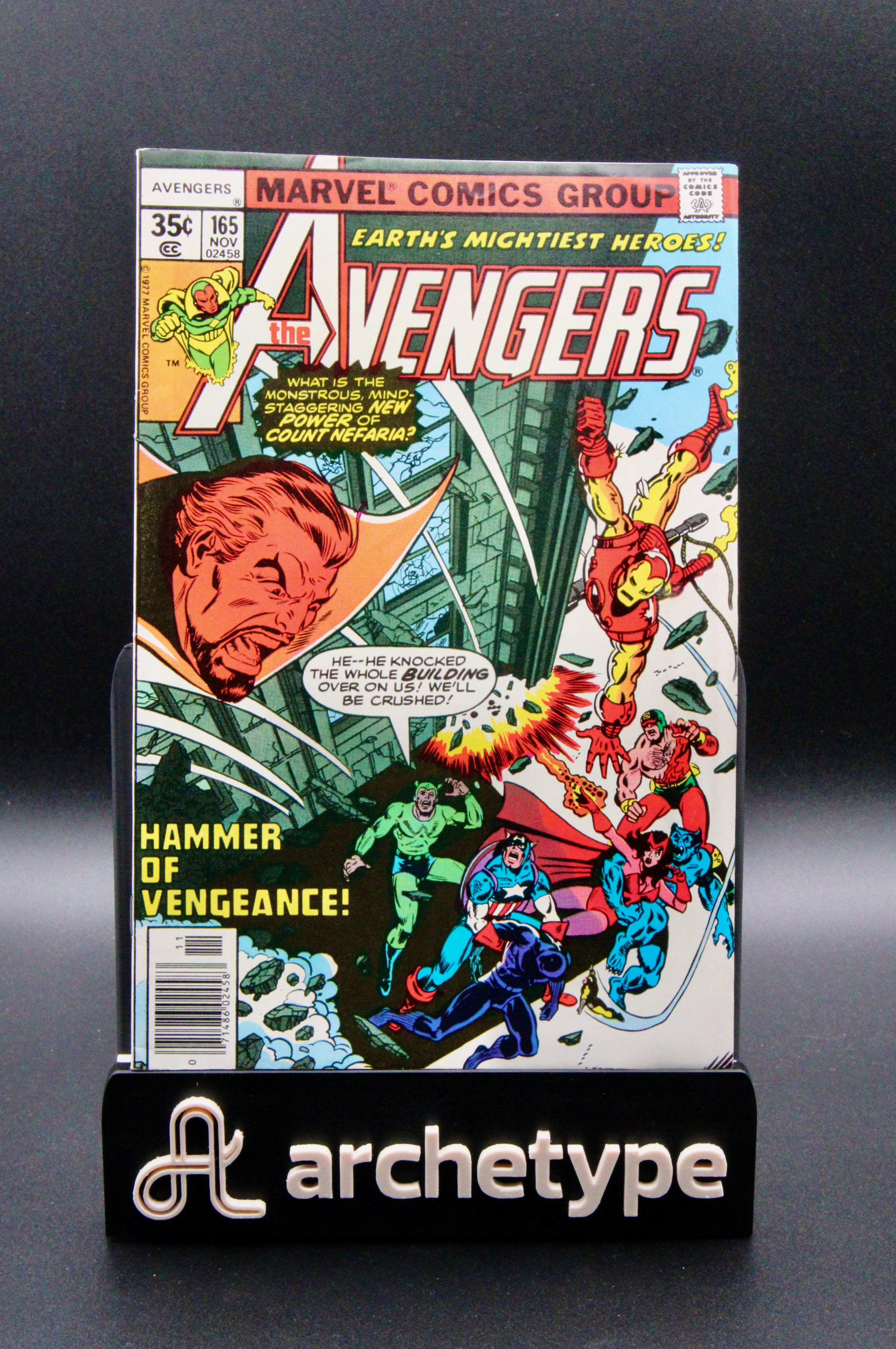 The Avengers #165 – Marvel (1977) 1st Henry Gyrich