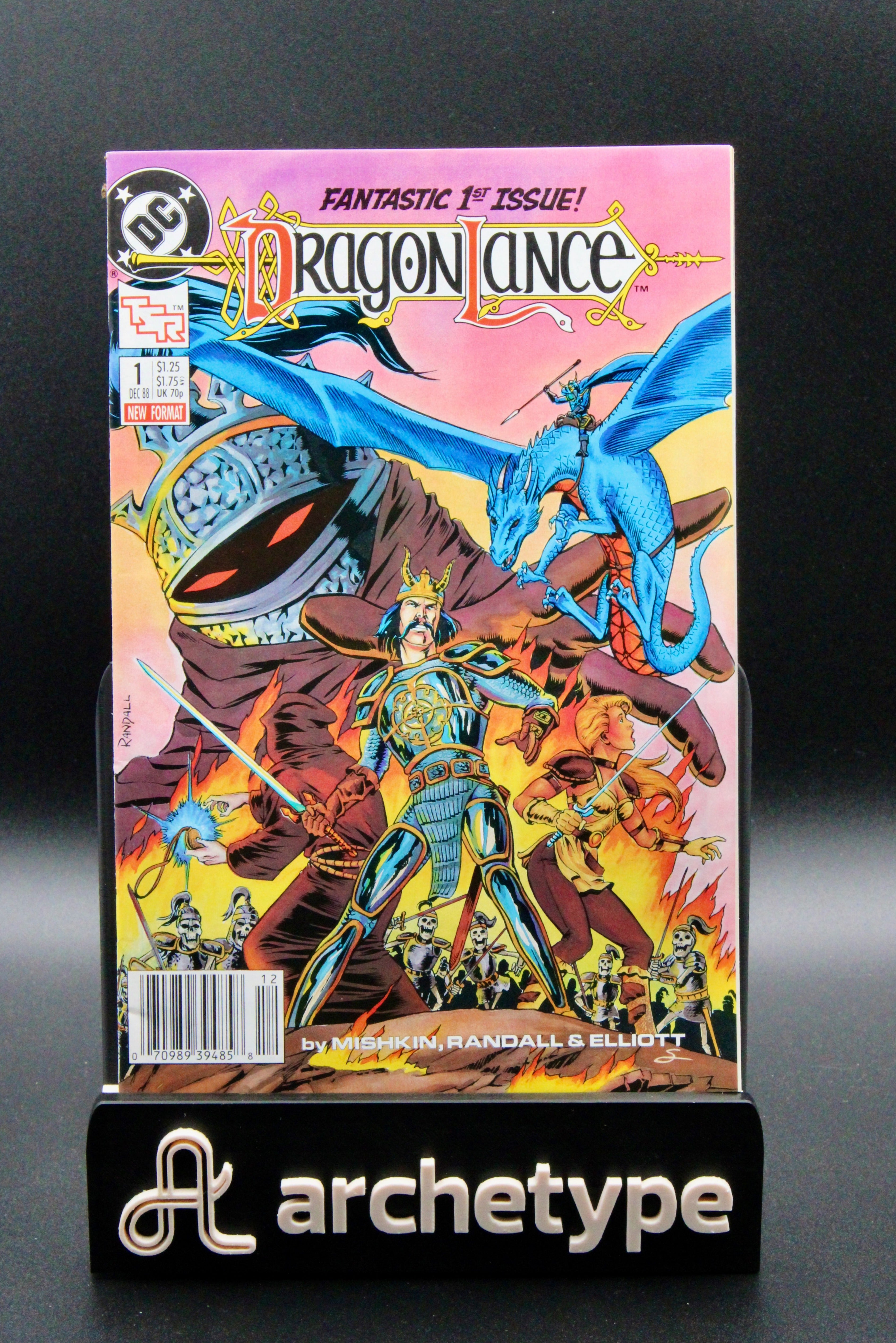 Dragonlance : Fire & Light #1 – DC Comics (1988) Newsstand Box16