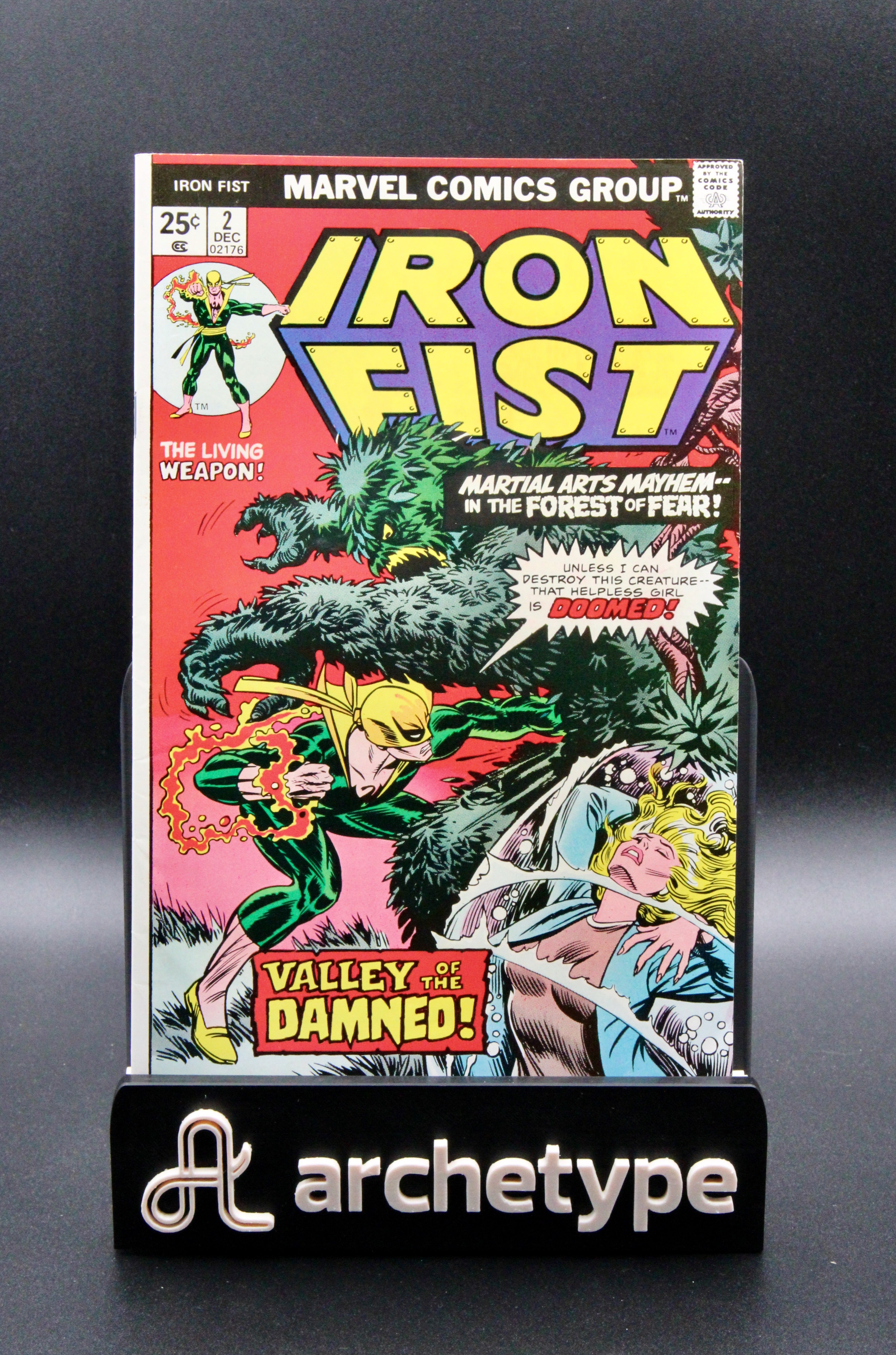 Iron Fist #2 – Marvel (1975) Origin Issue