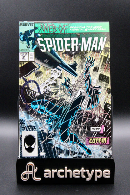 Web of Spider-Man #31  – Marvel (1987) Kraven's Last Hunt Box16