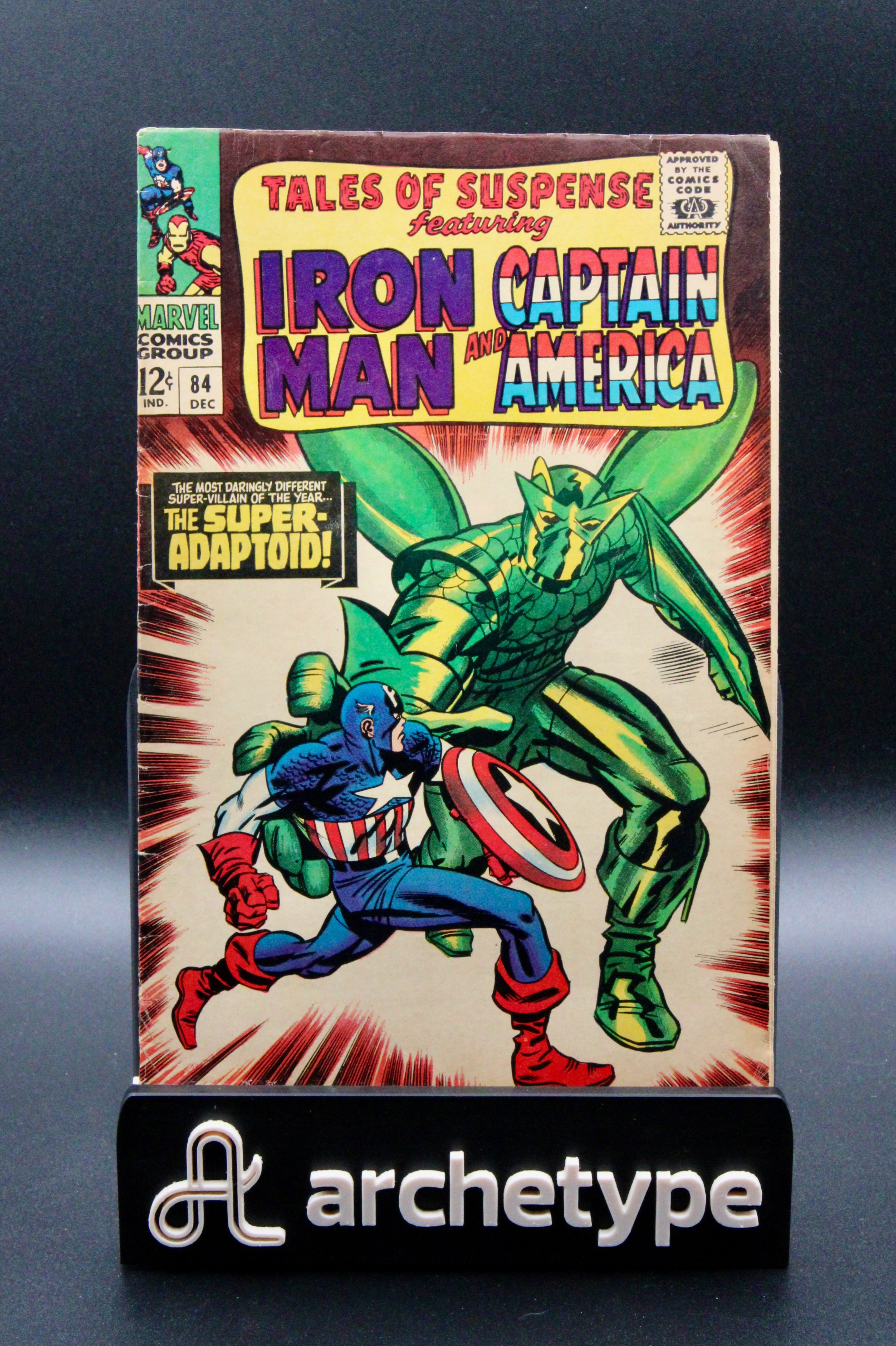 Tales of Suspense : Iron Man Captain America #84 – Marvel (1966) 1st Cover Super-Adaptoid Box16