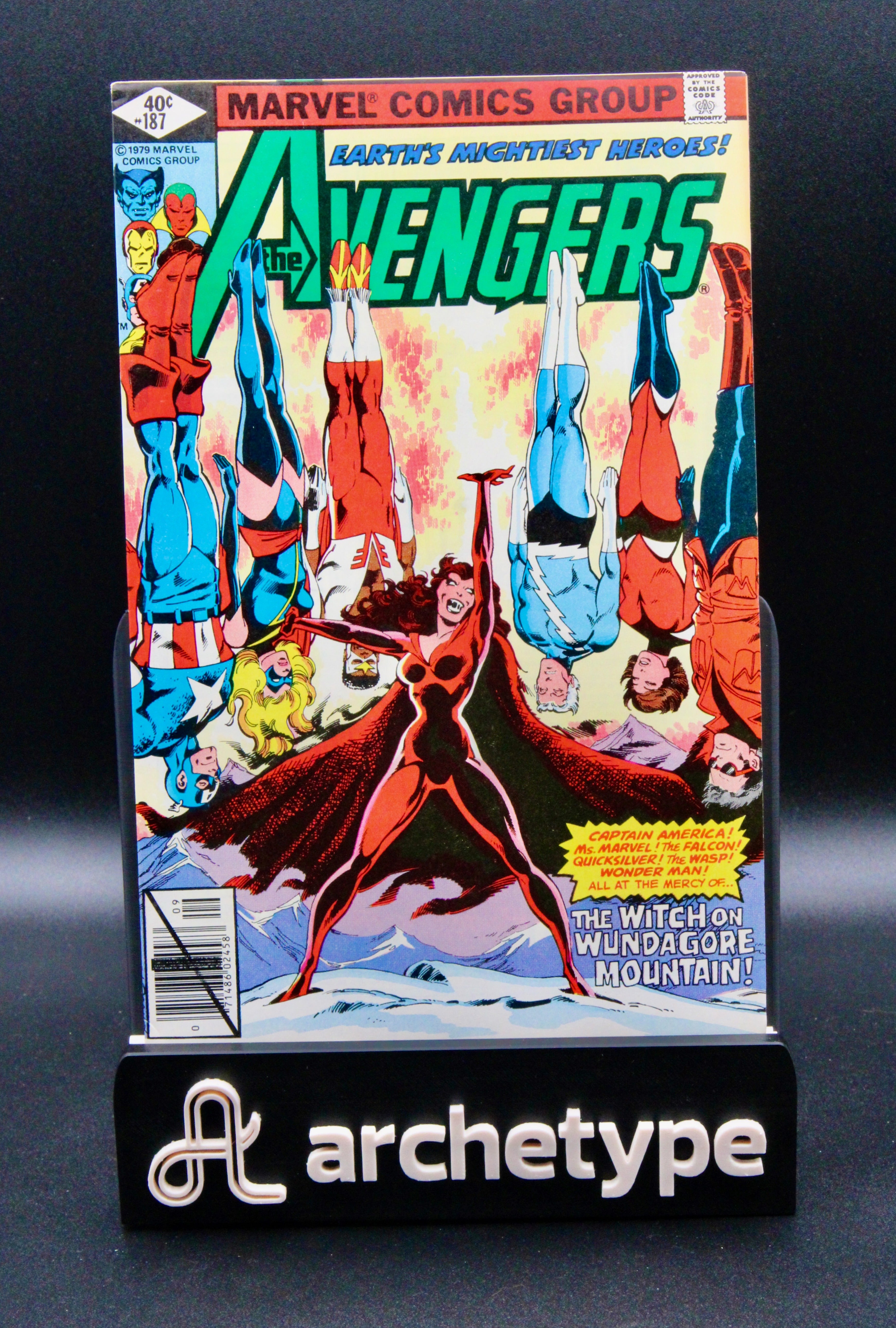 The Avengers #187  – Marvel (1979) VF Origin Darkhold