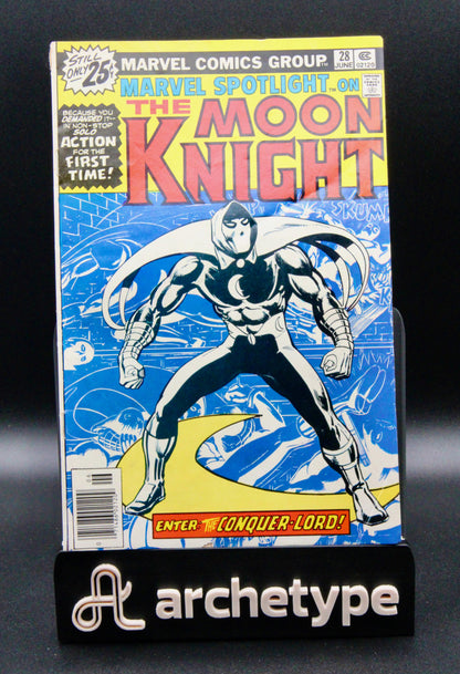 Marvel Spotlight #28  – Marvel (1976) FN- Moon Knight