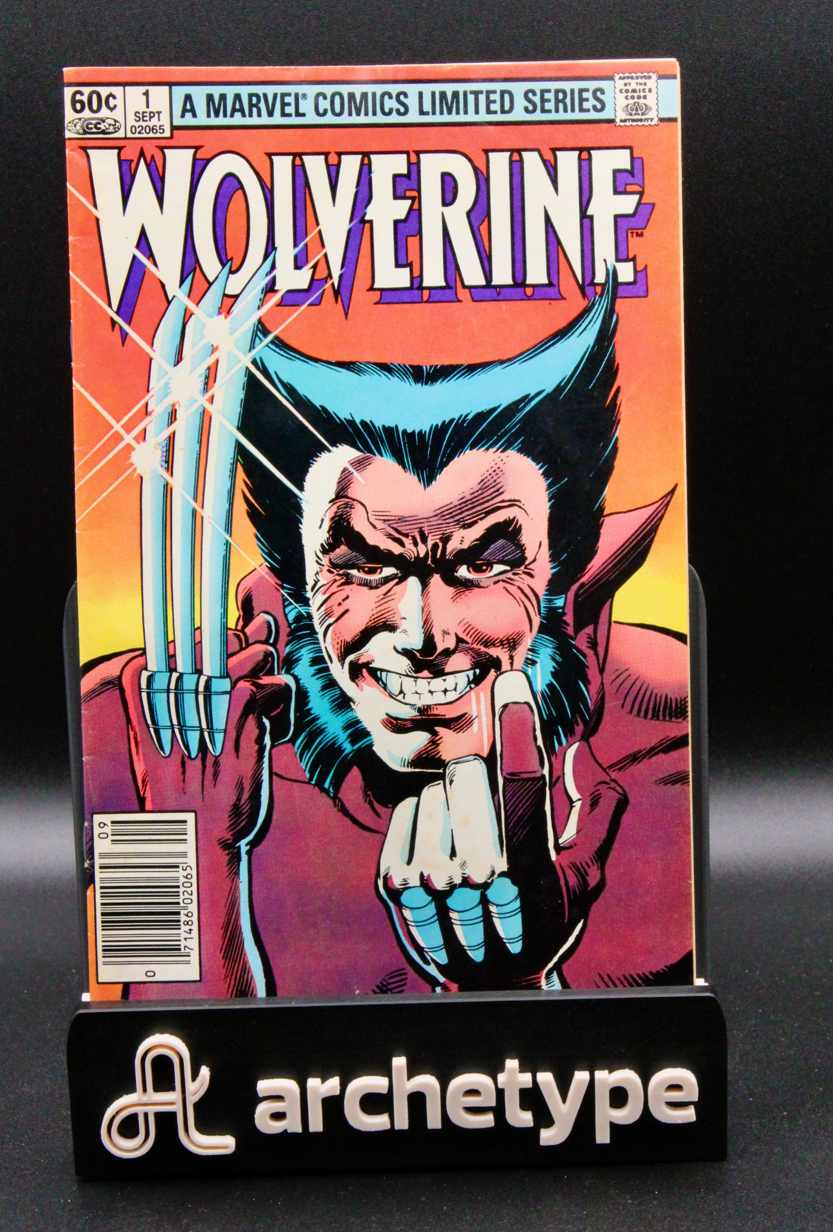 Wolverine #1  – Marvel (1982) VF- Newsstand Box17