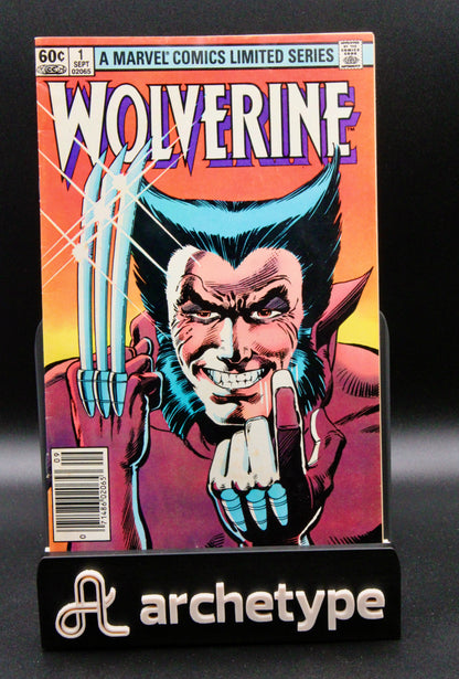 Wolverine #1  – Marvel (1982) VF- Newsstand Box17